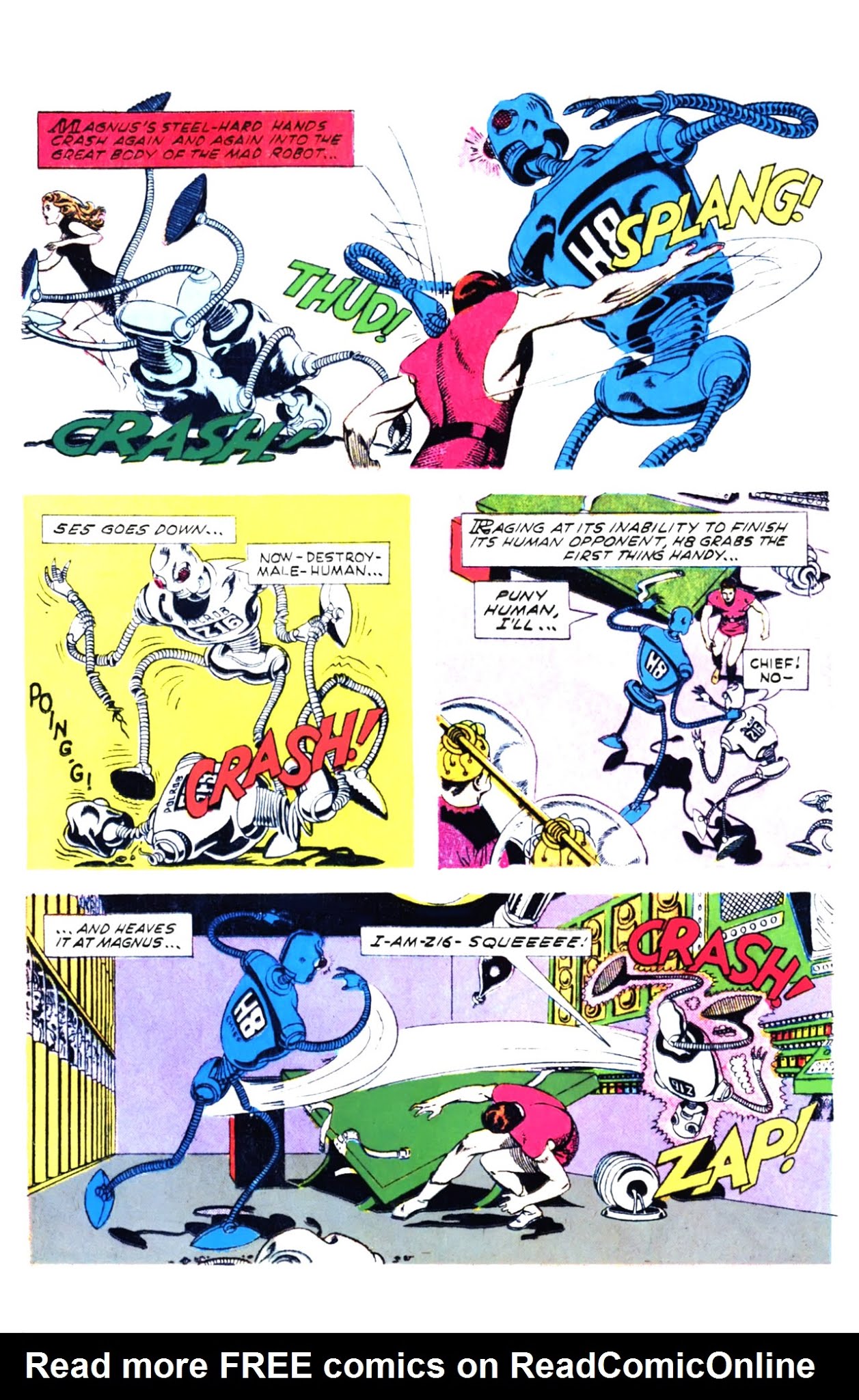 Read online Magnus, Robot Fighter (2010) comic -  Issue #1 - 49