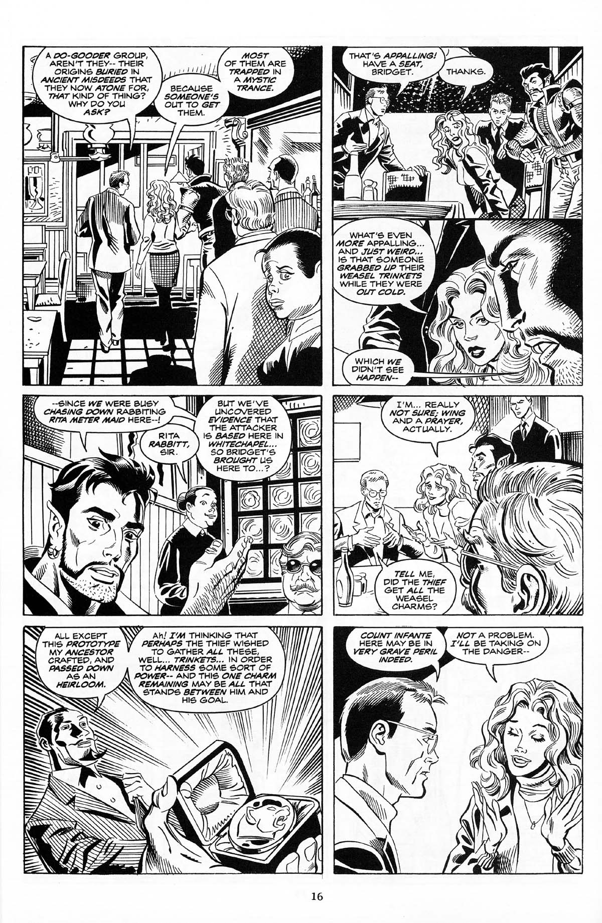 Read online Soulsearchers and Company comic -  Issue #63 - 18