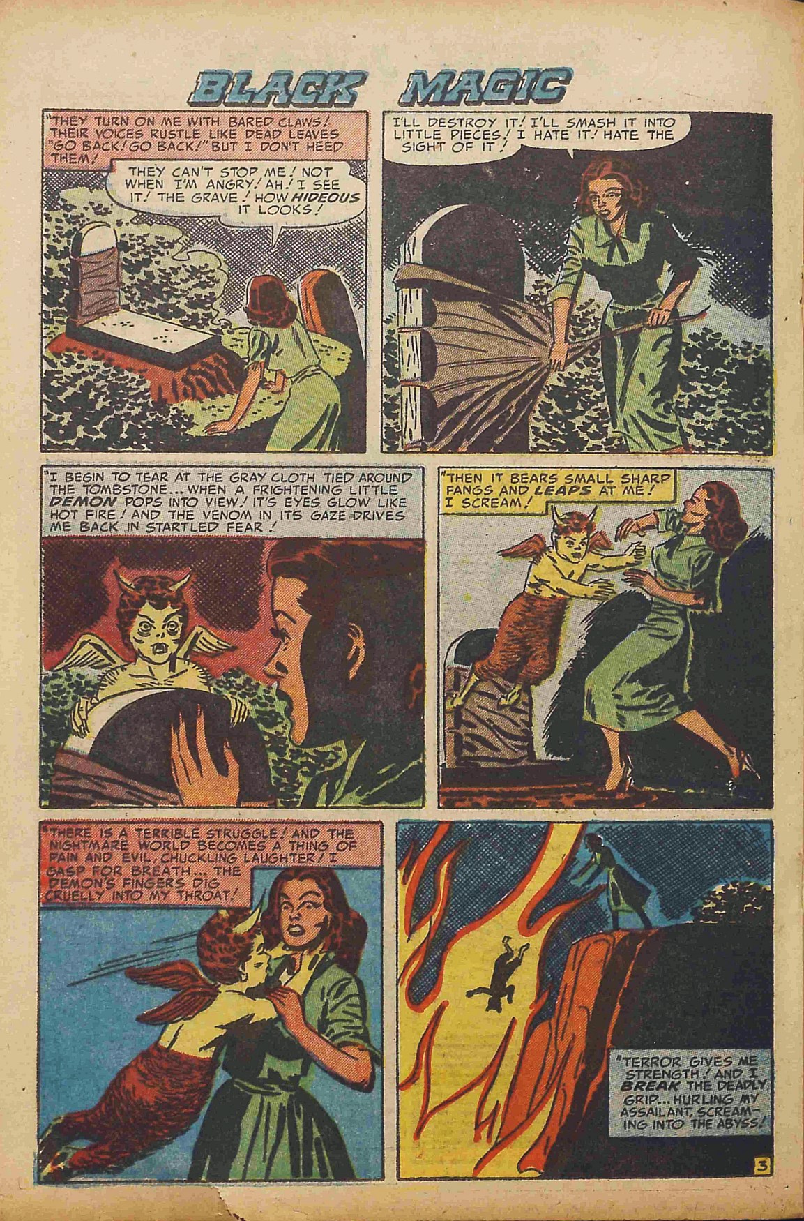 Read online Black Magic (1950) comic -  Issue #23 - 20
