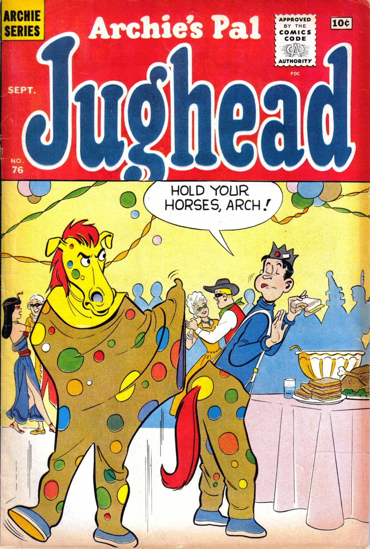 Read online Archie's Pal Jughead comic -  Issue #76 - 1