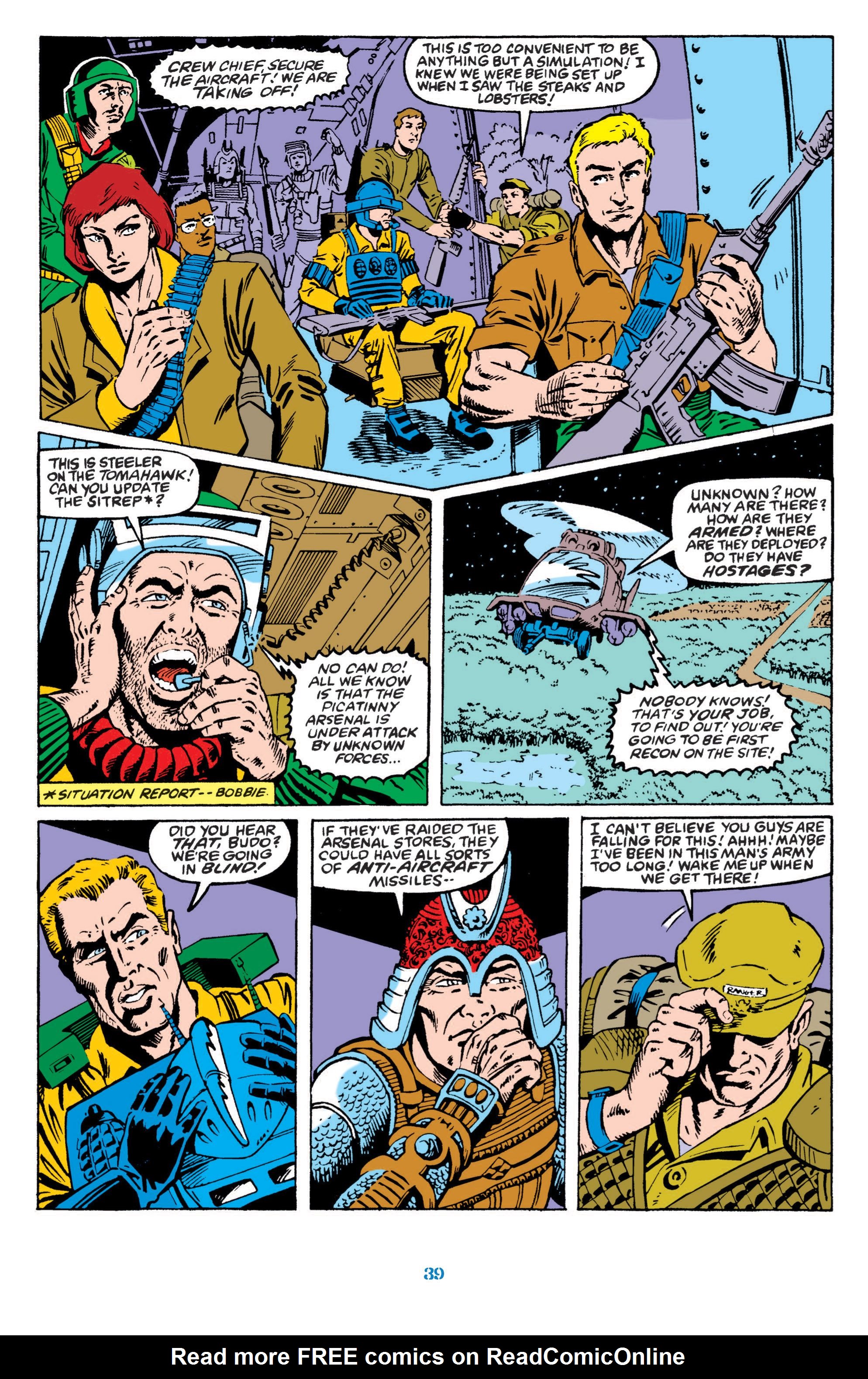 Read online Classic G.I. Joe comic -  Issue # TPB 9 (Part 1) - 40