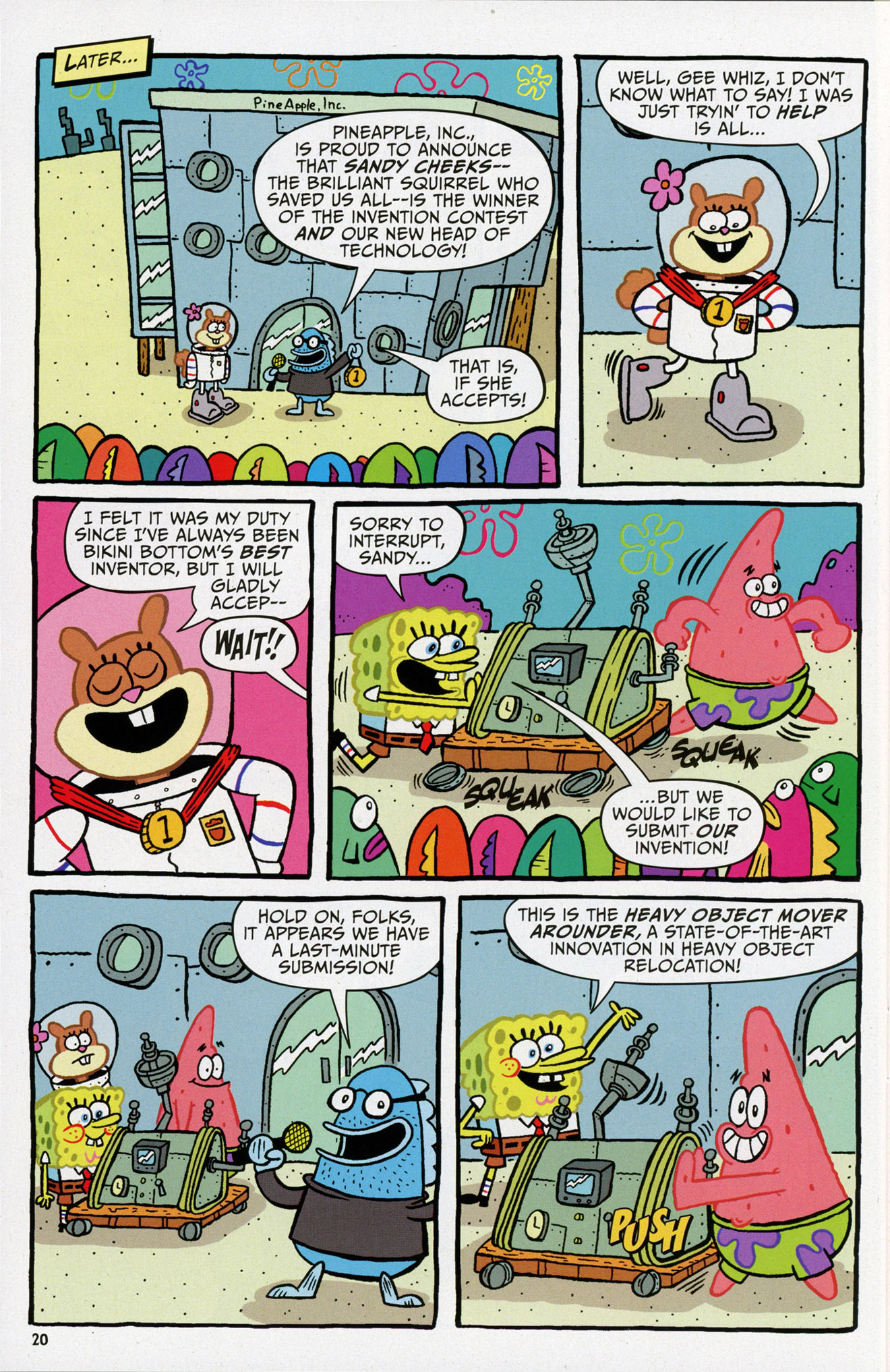Read online SpongeBob Comics comic -  Issue #52 - 22