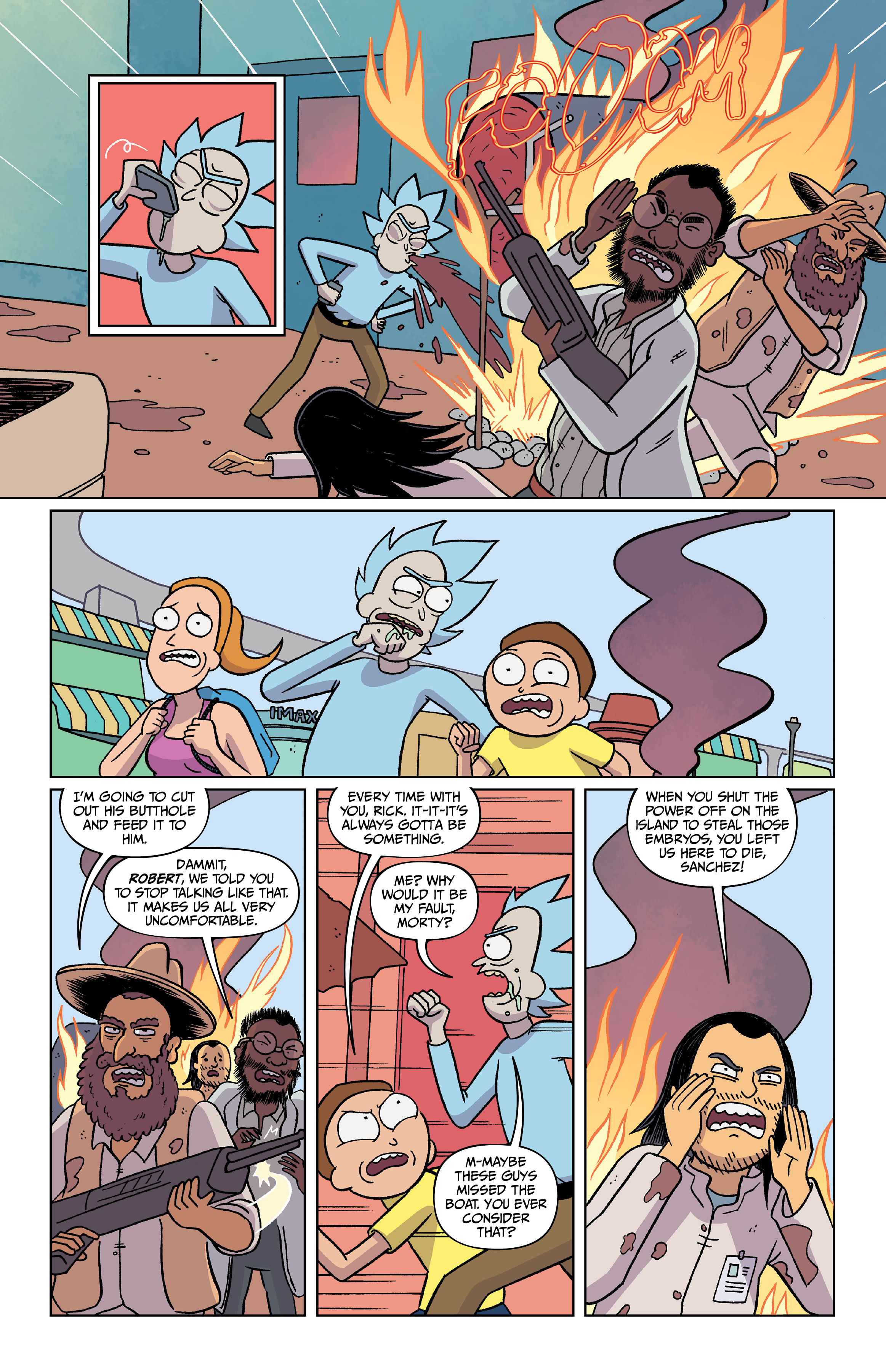 Read online Rick and Morty comic -  Issue # (2015) _Deluxe Edition 5 (Part 1) - 70