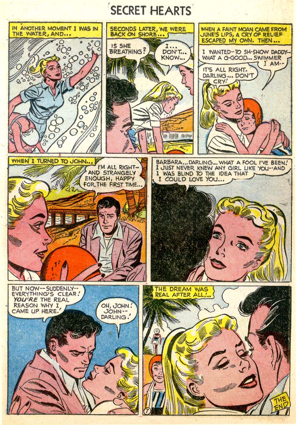 Read online Secret Hearts comic -  Issue #26 - 25