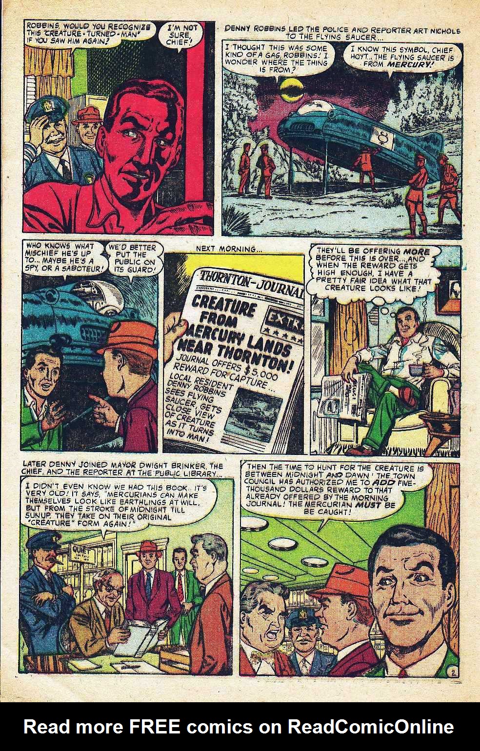 Read online Mystic (1951) comic -  Issue #48 - 4