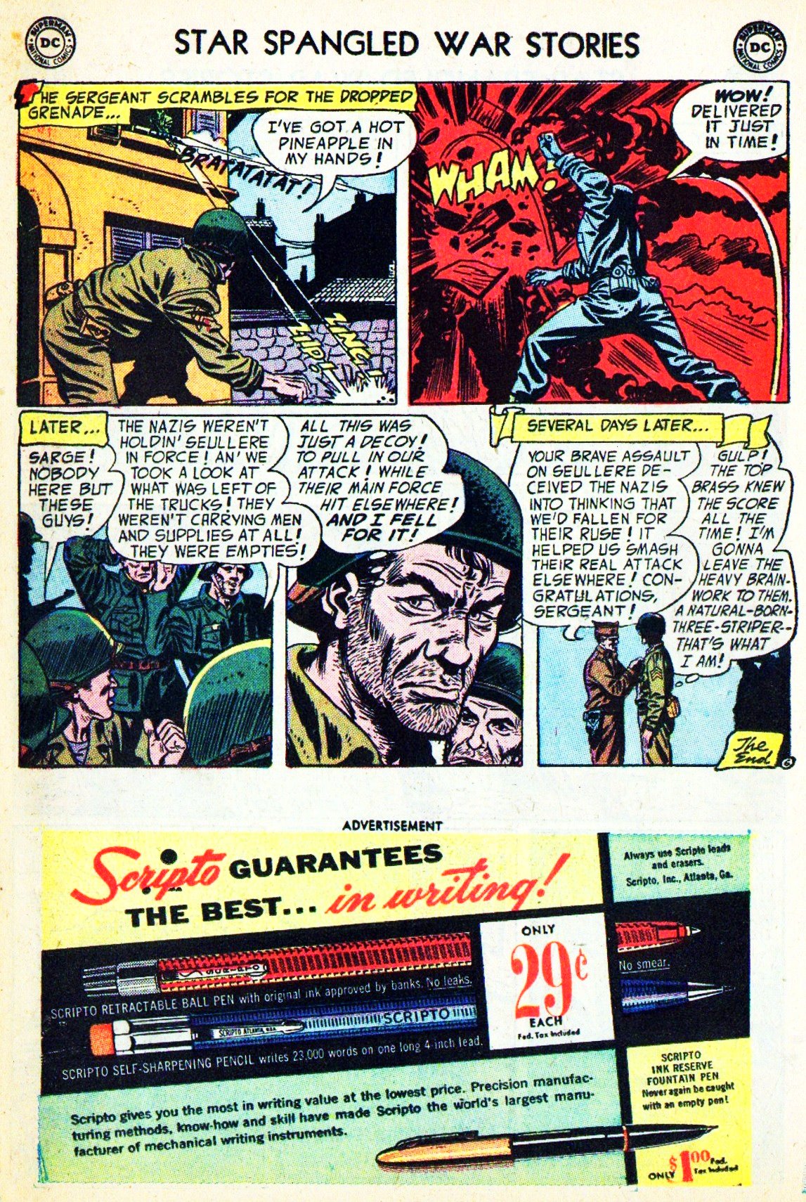 Read online Star Spangled War Stories (1952) comic -  Issue #21 - 18