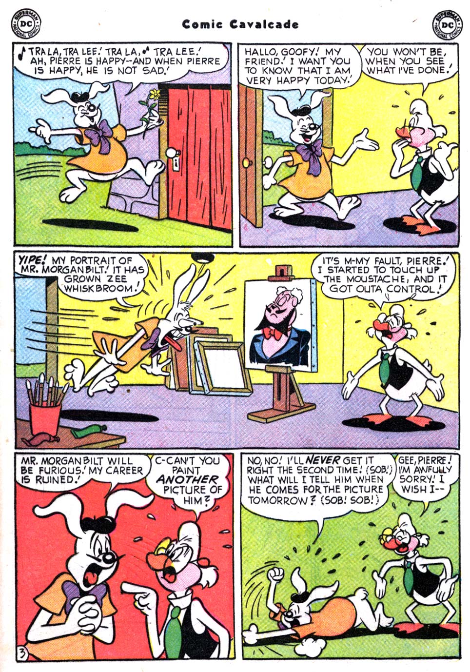 Read online Comic Cavalcade comic -  Issue #46 - 61