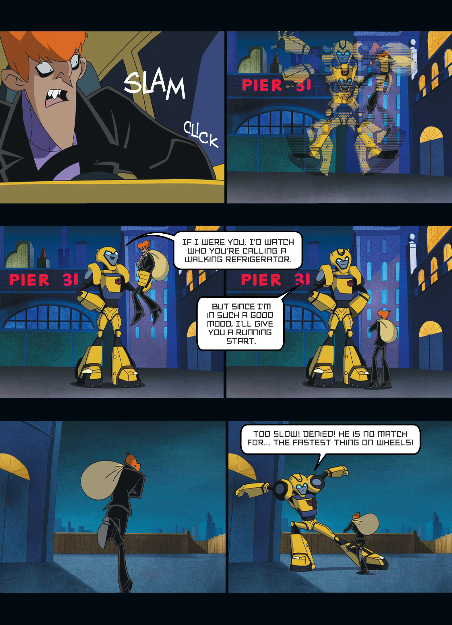 Read online Transformers Animated comic -  Issue #2 - 4