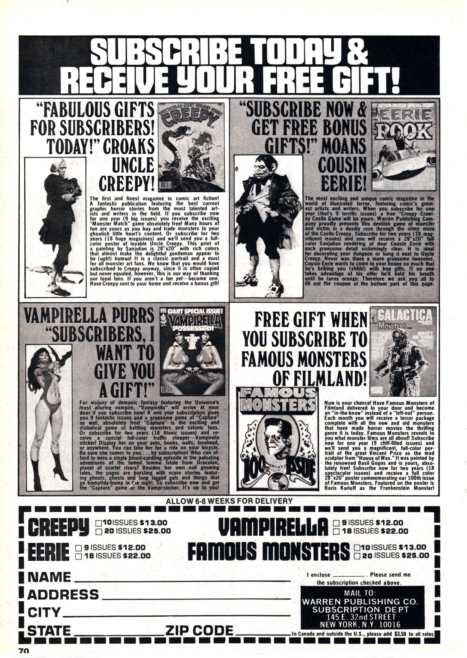 Read online Vampirella (1969) comic -  Issue #76 - 70