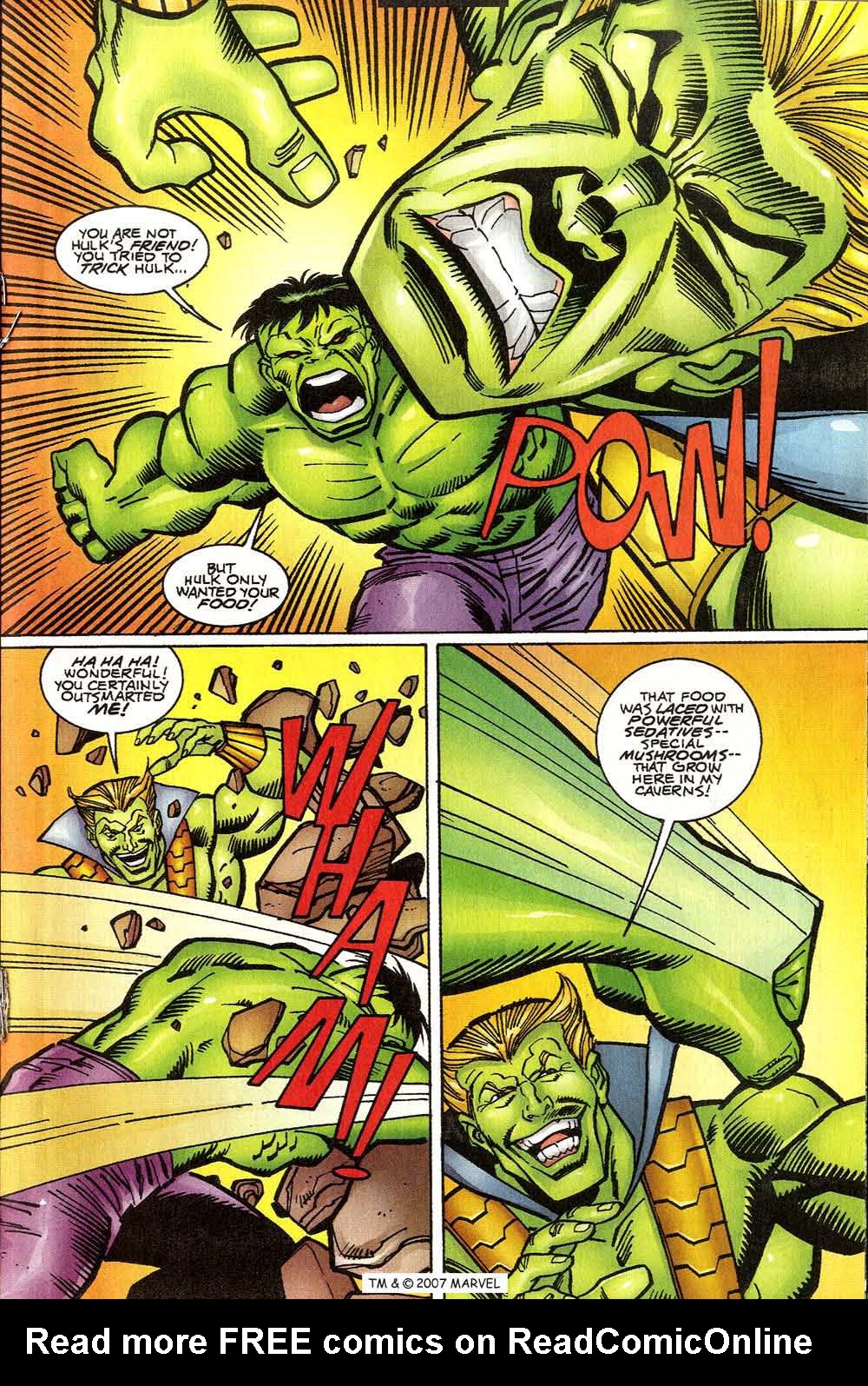 Read online Hulk (1999) comic -  Issue #10 - 19