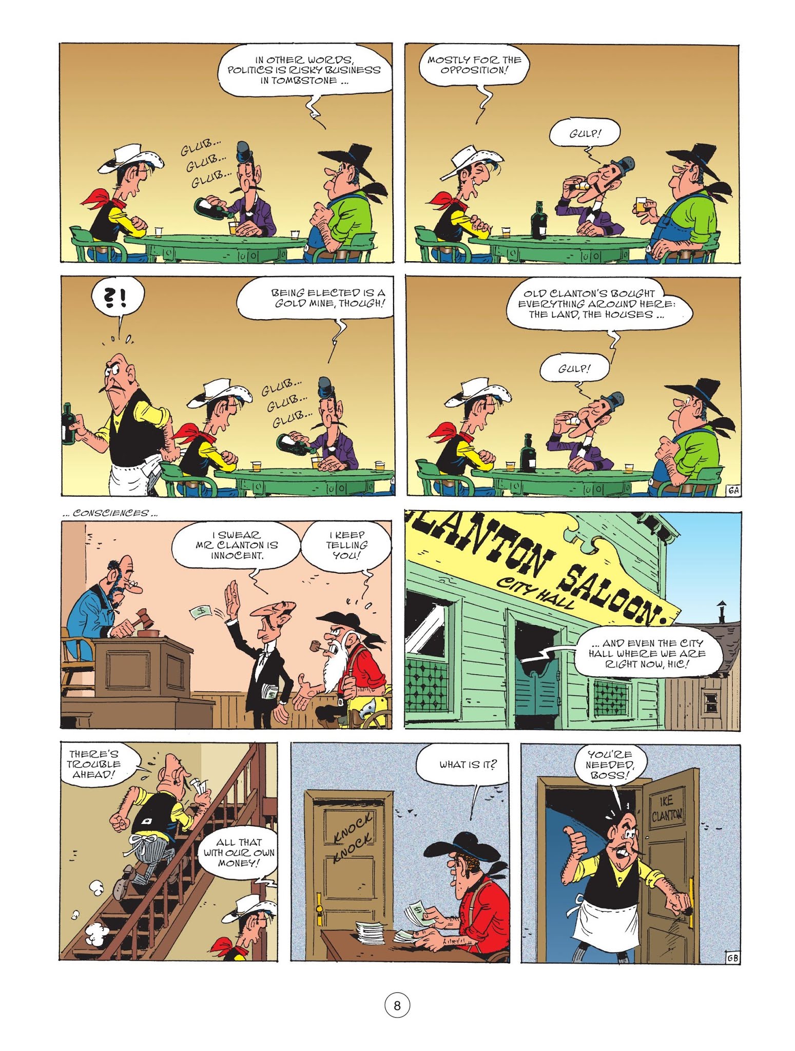 Read online A Lucky Luke Adventure comic -  Issue #70 - 10