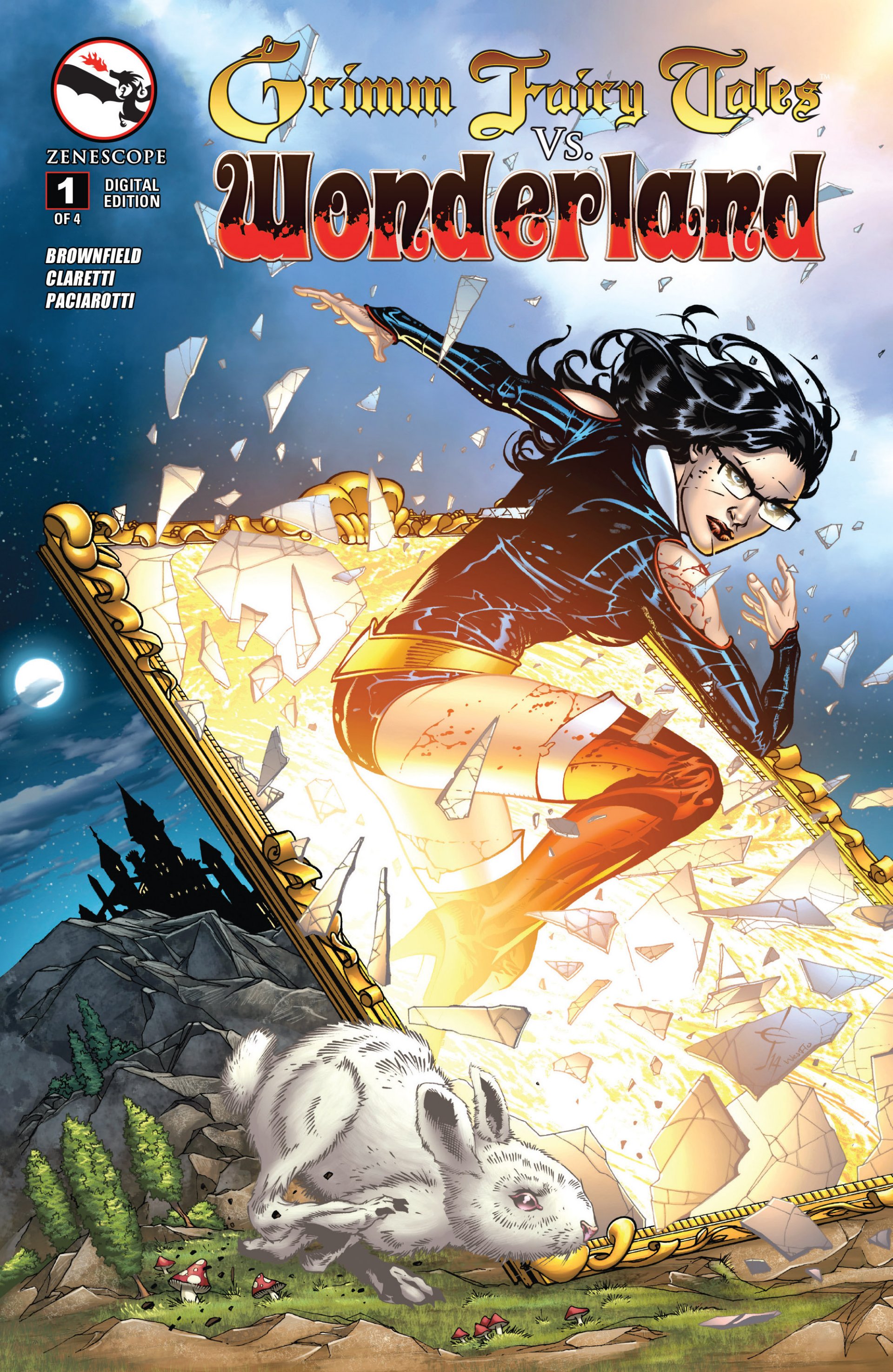 Read online Grimm Fairy Tales vs. Wonderland comic -  Issue #1 - 2