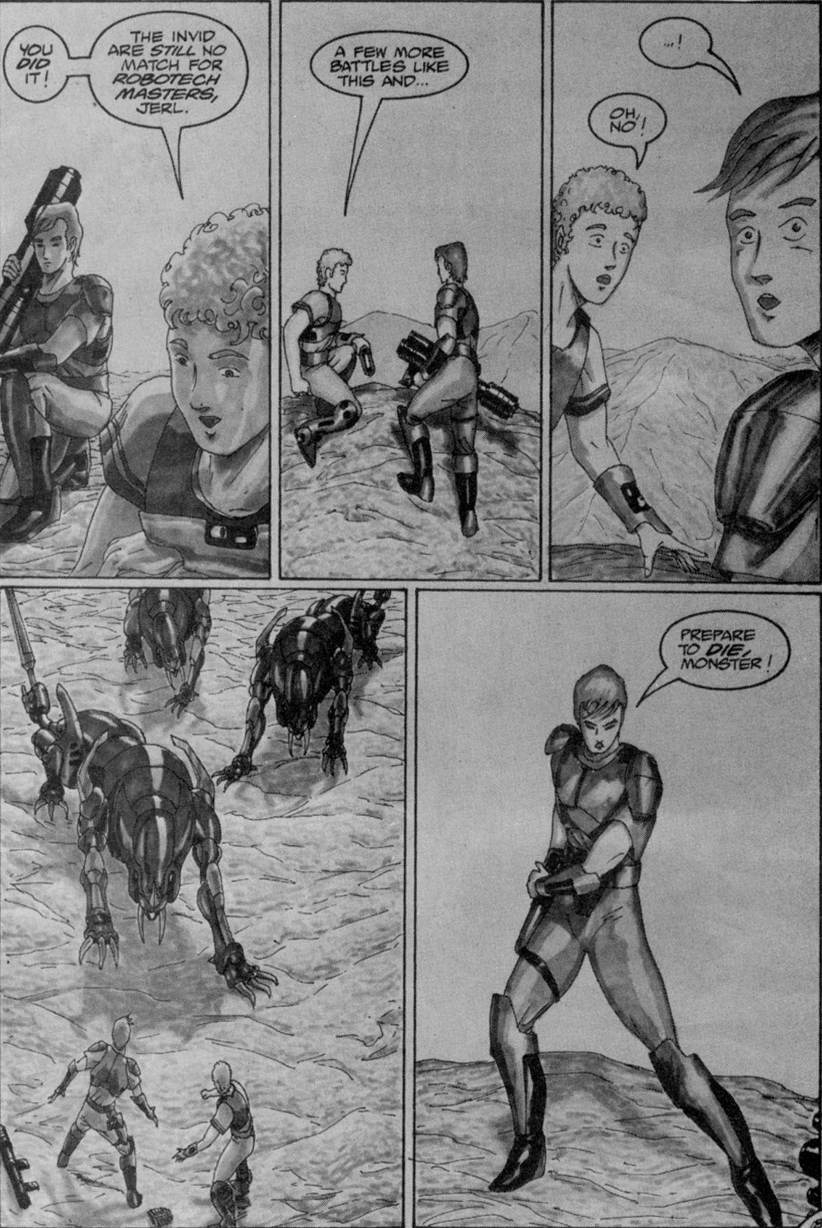 Read online Robotech II: The Sentinels - The Marriage of Rick Hunter and Lisa Hayes comic -  Issue # TPB 1 - 110