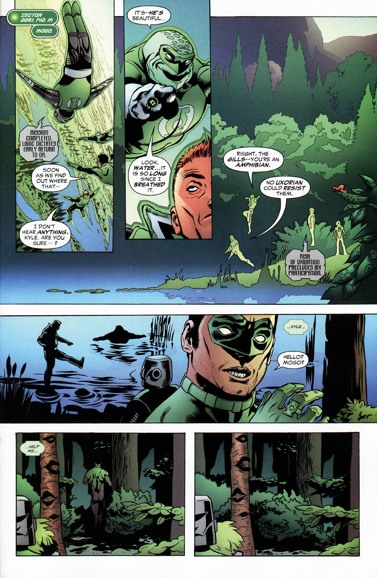 Read online Green Lantern Corps: Recharge comic -  Issue #2 - 14