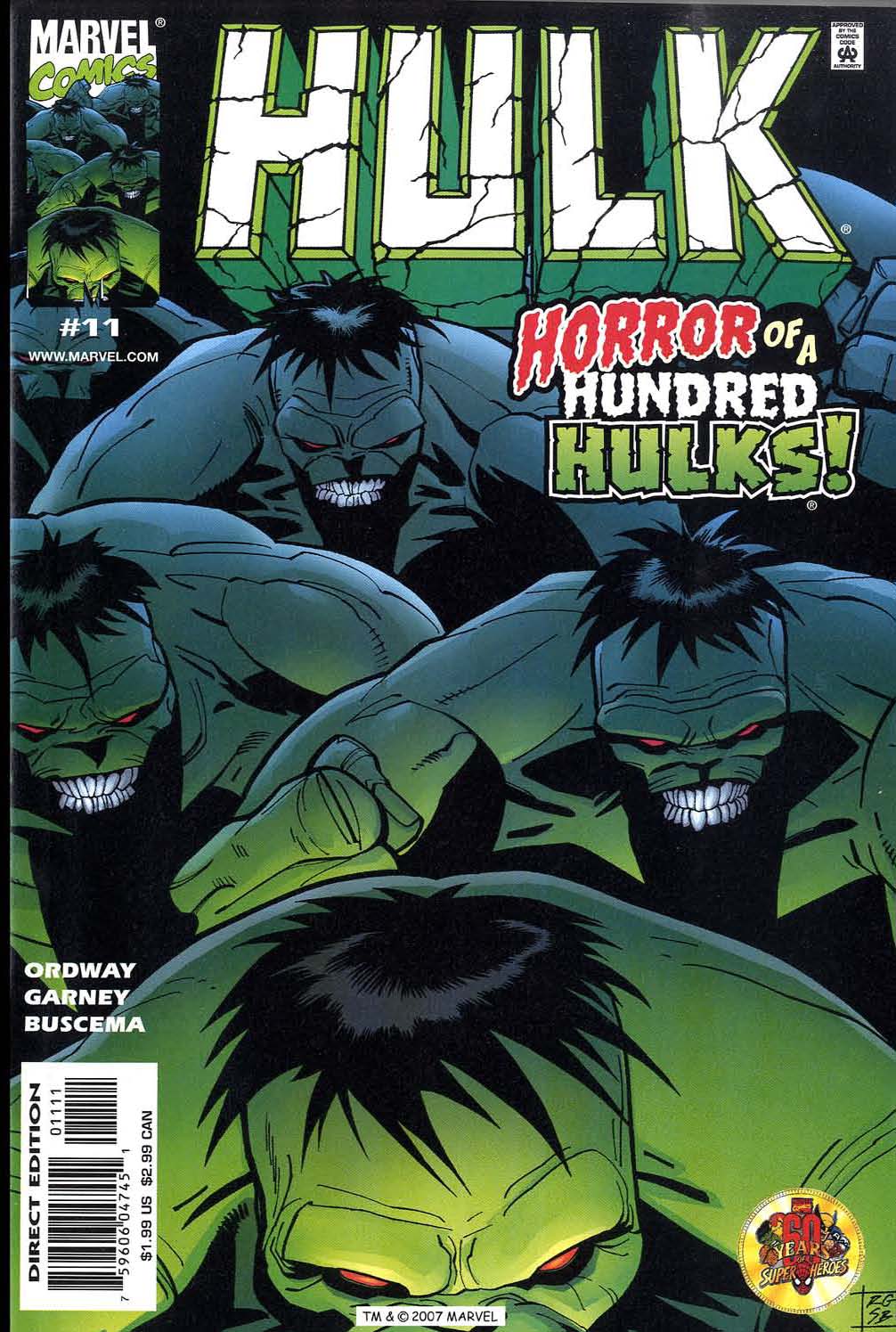 Read online Hulk (1999) comic -  Issue #11 - 1