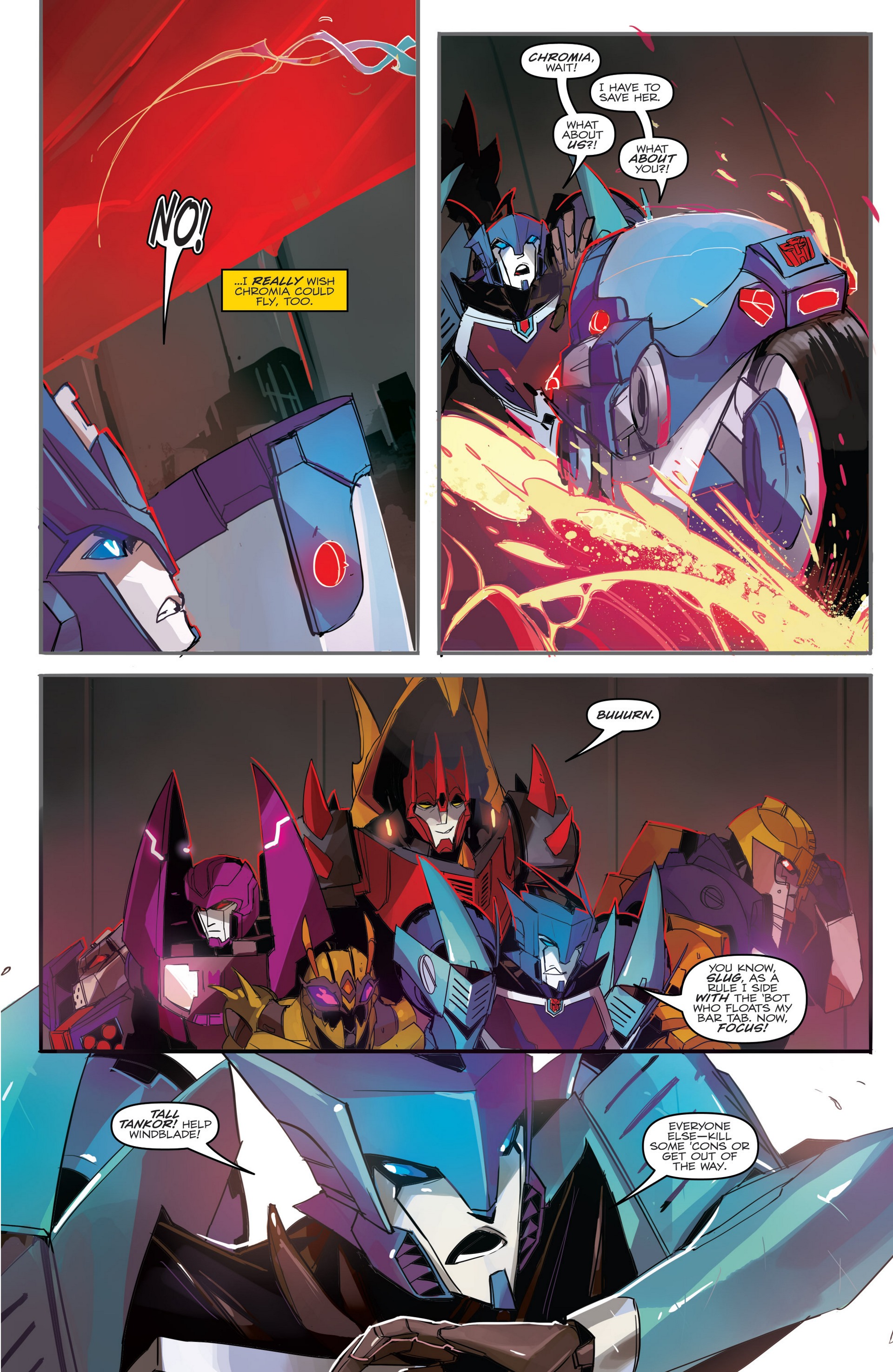 Read online The Transformers: Windblade (2014) comic -  Issue #3 - 7