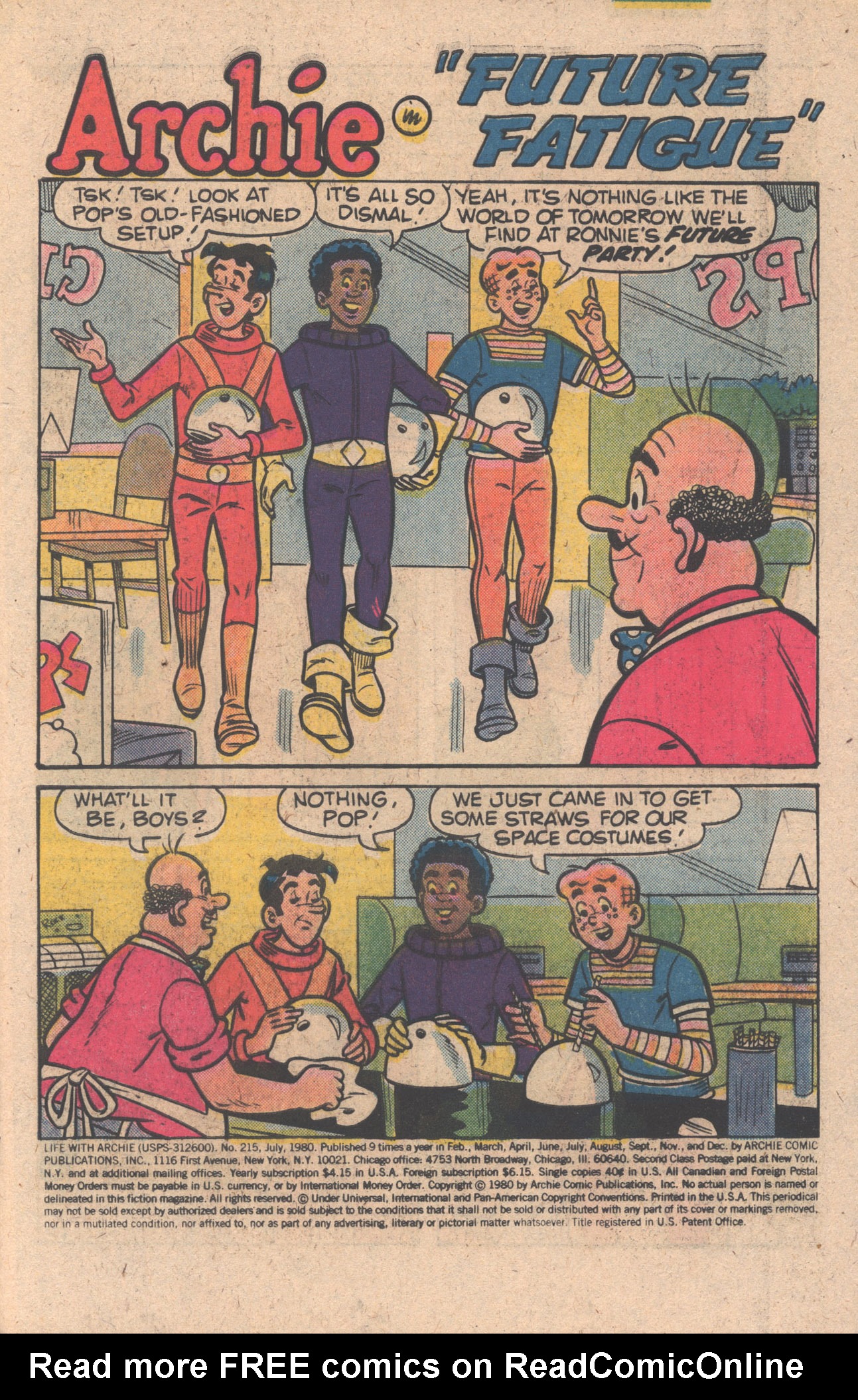 Read online Life With Archie (1958) comic -  Issue #215 - 3