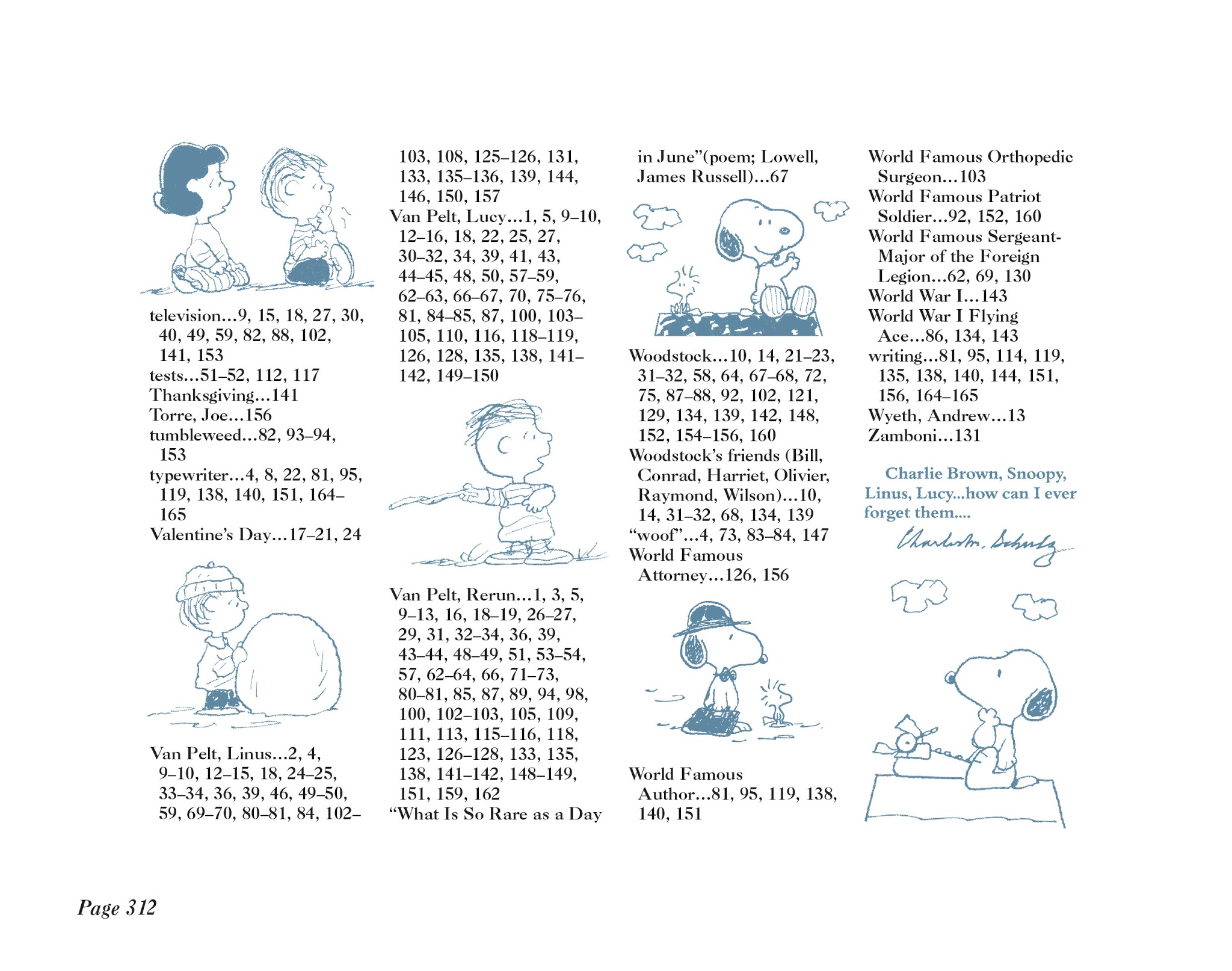 Read online The Complete Peanuts comic -  Issue # TPB 25 - 319