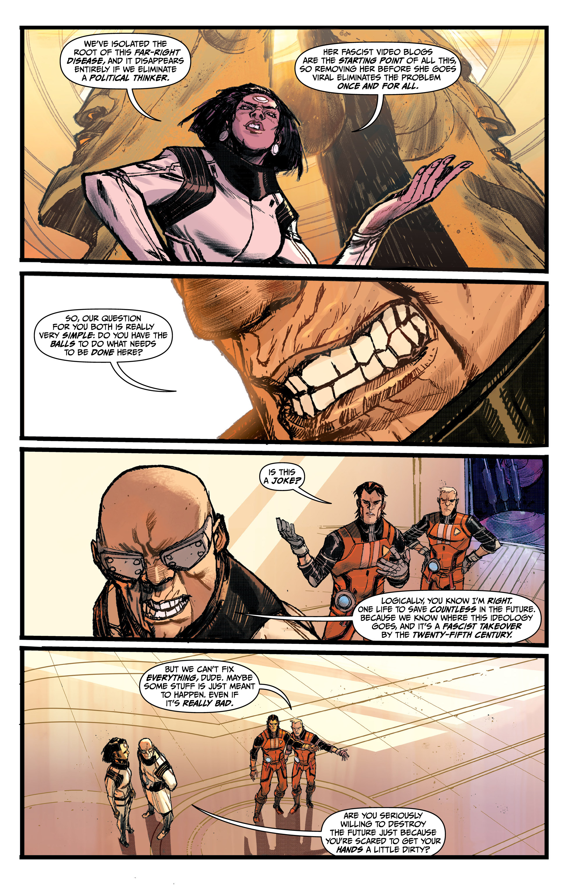 Read online Chrononauts: Futureshock comic -  Issue #3 - 20