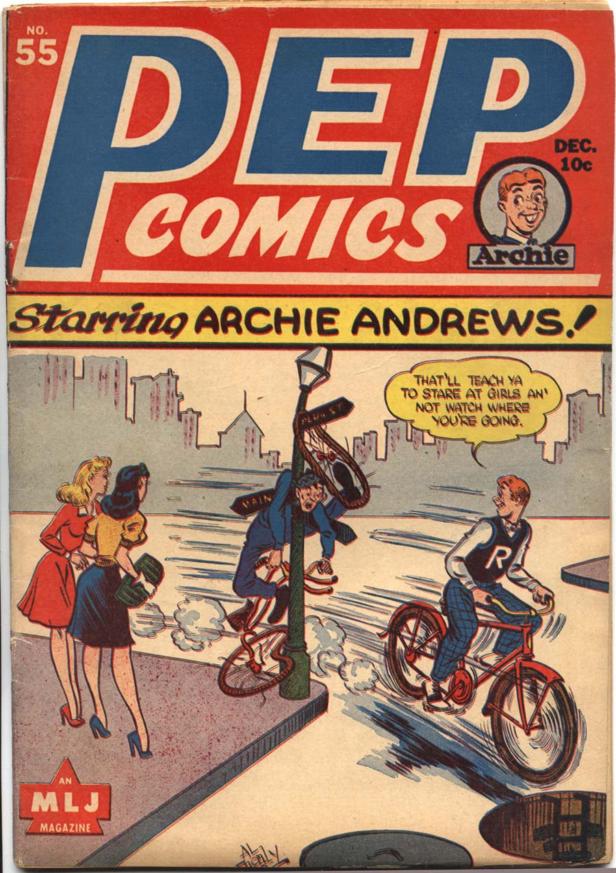 Read online Pep Comics comic -  Issue #55 - 2