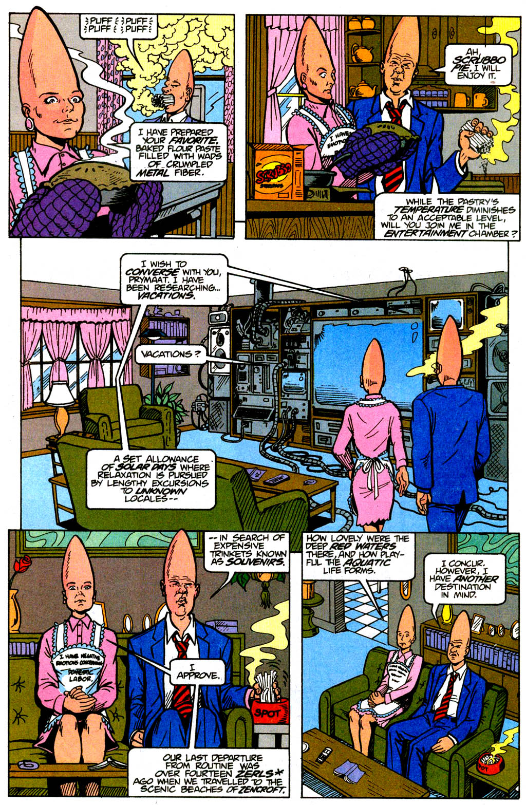 Read online Coneheads comic -  Issue #1 - 12