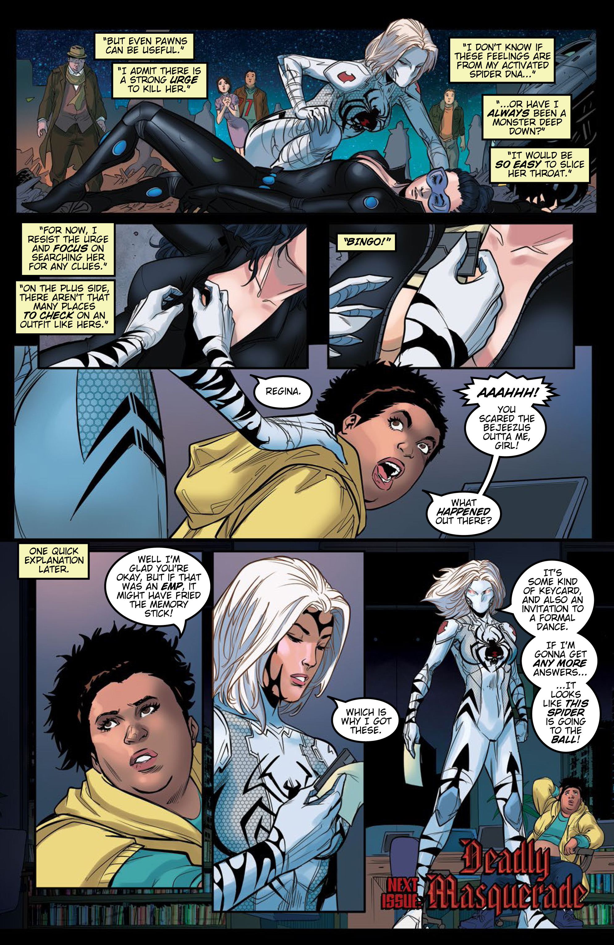 Read online White Widow comic -  Issue #2 - 31