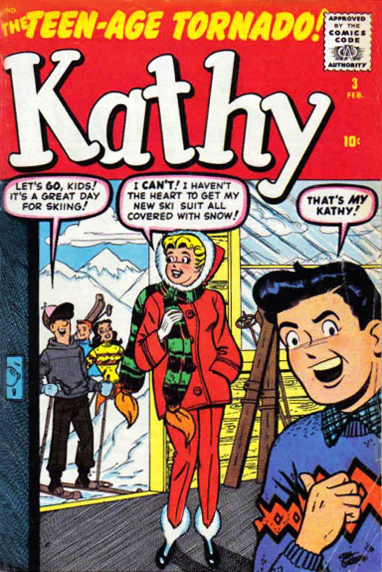 Read online Kathy (1959) comic -  Issue #3 - 1