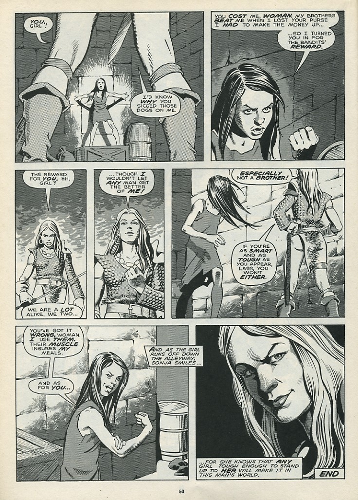 Read online The Savage Sword Of Conan comic -  Issue #172 - 52