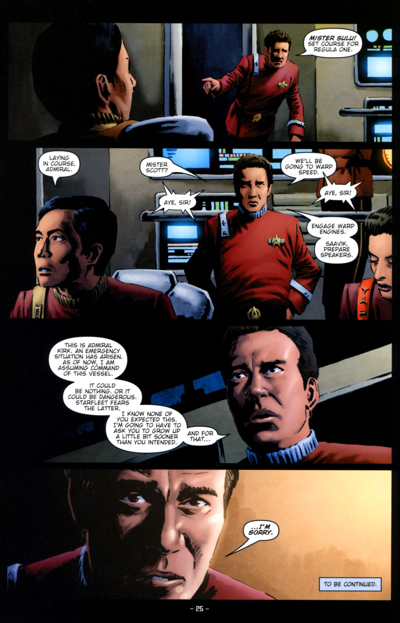 Read online Star Trek: The Wrath Of Khan comic -  Issue #1 - 27