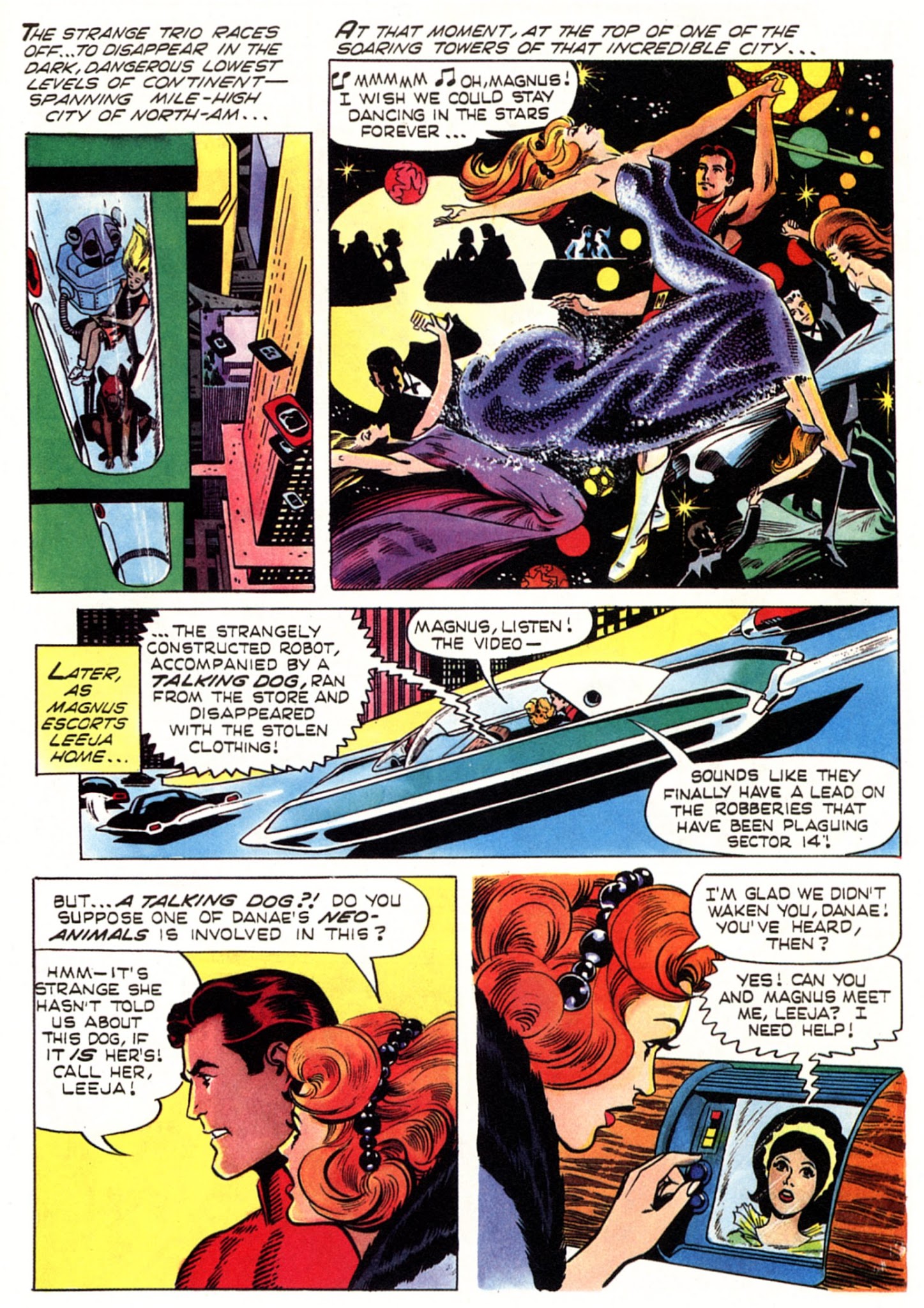 Read online Vintage Magnus, Robot Fighter comic -  Issue #4 - 4