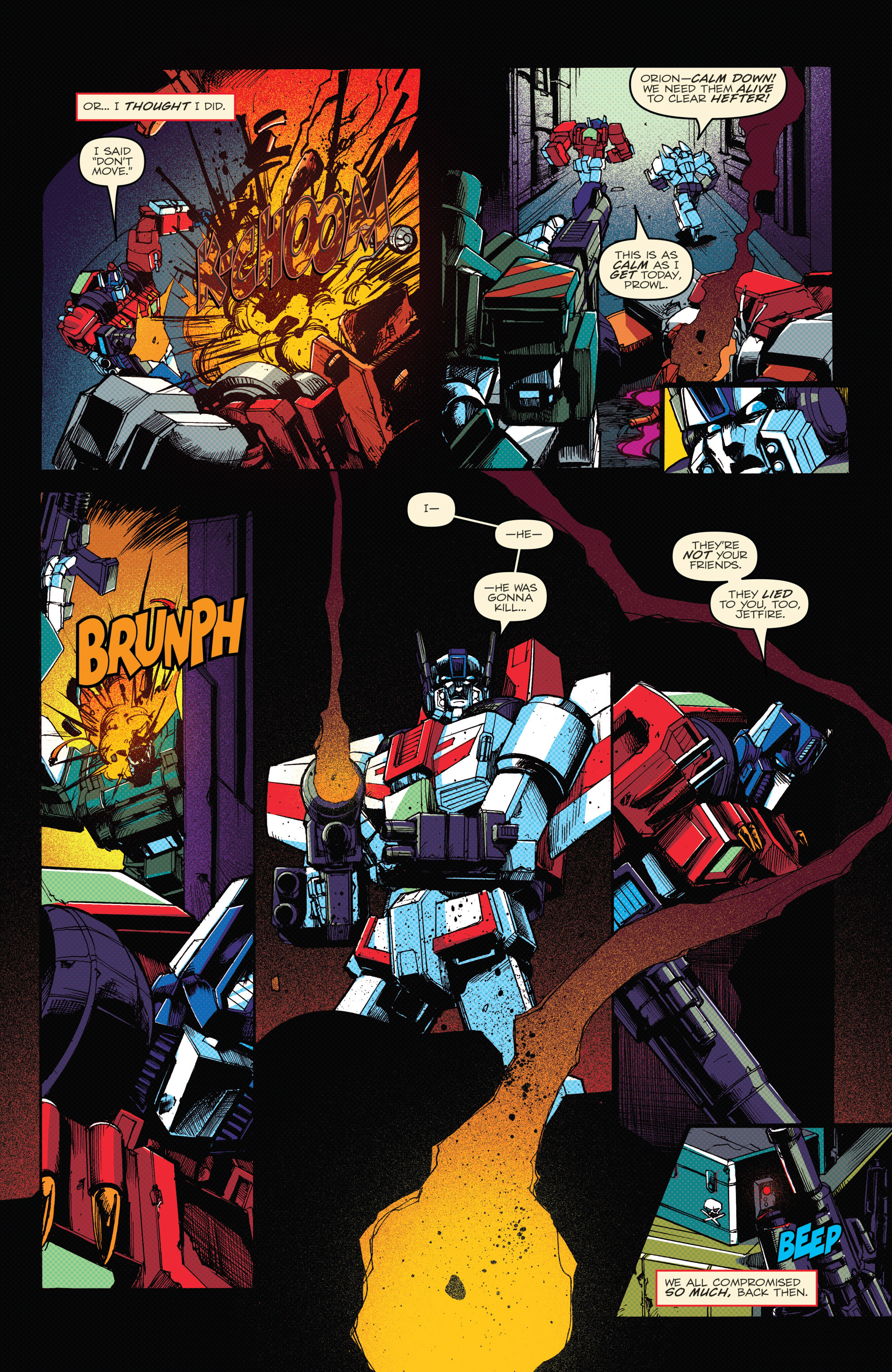 Read online Optimus Prime comic -  Issue #6 - 10