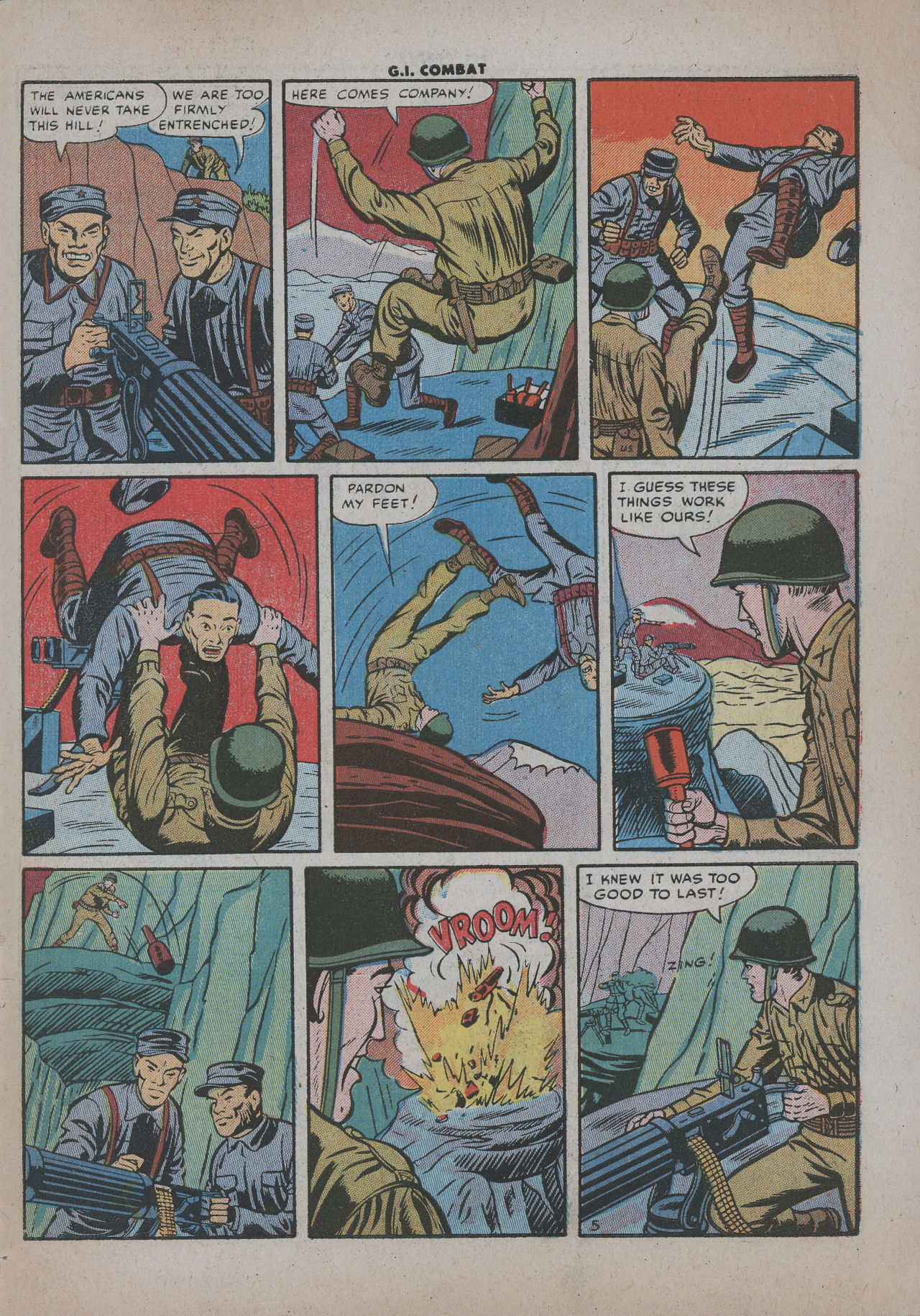 Read online G.I. Combat (1952) comic -  Issue #31 - 31