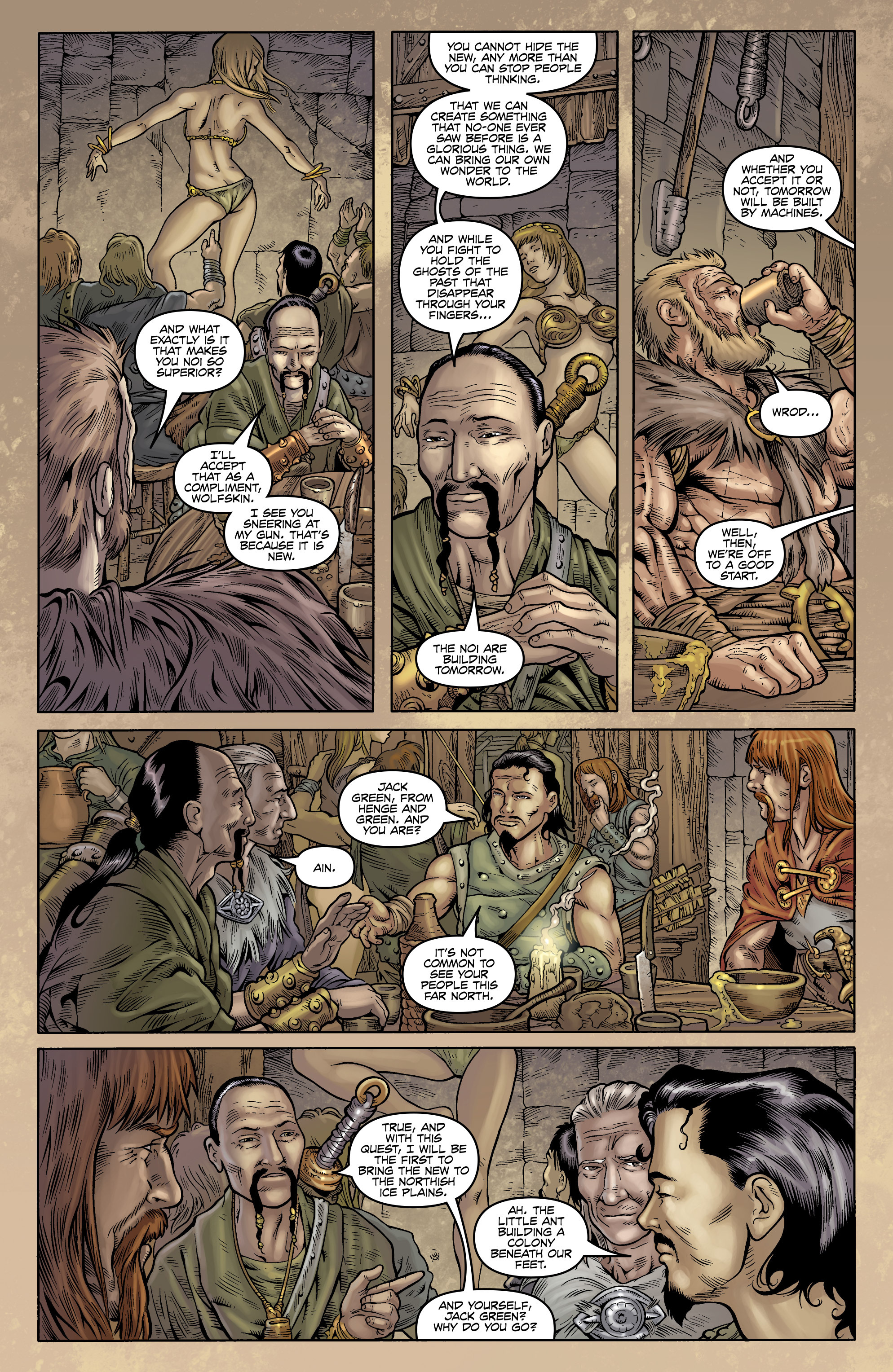 Read online Wolfskin: Hundredth Dream comic -  Issue #1 - 20