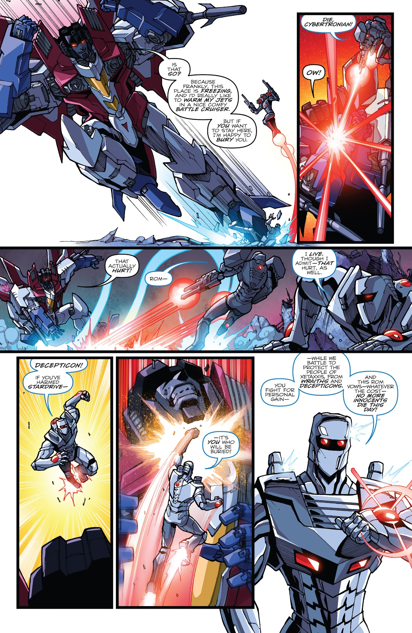 Read online ROM vs. Transformers: Shining Armor comic -  Issue # _TPB 1 - 66