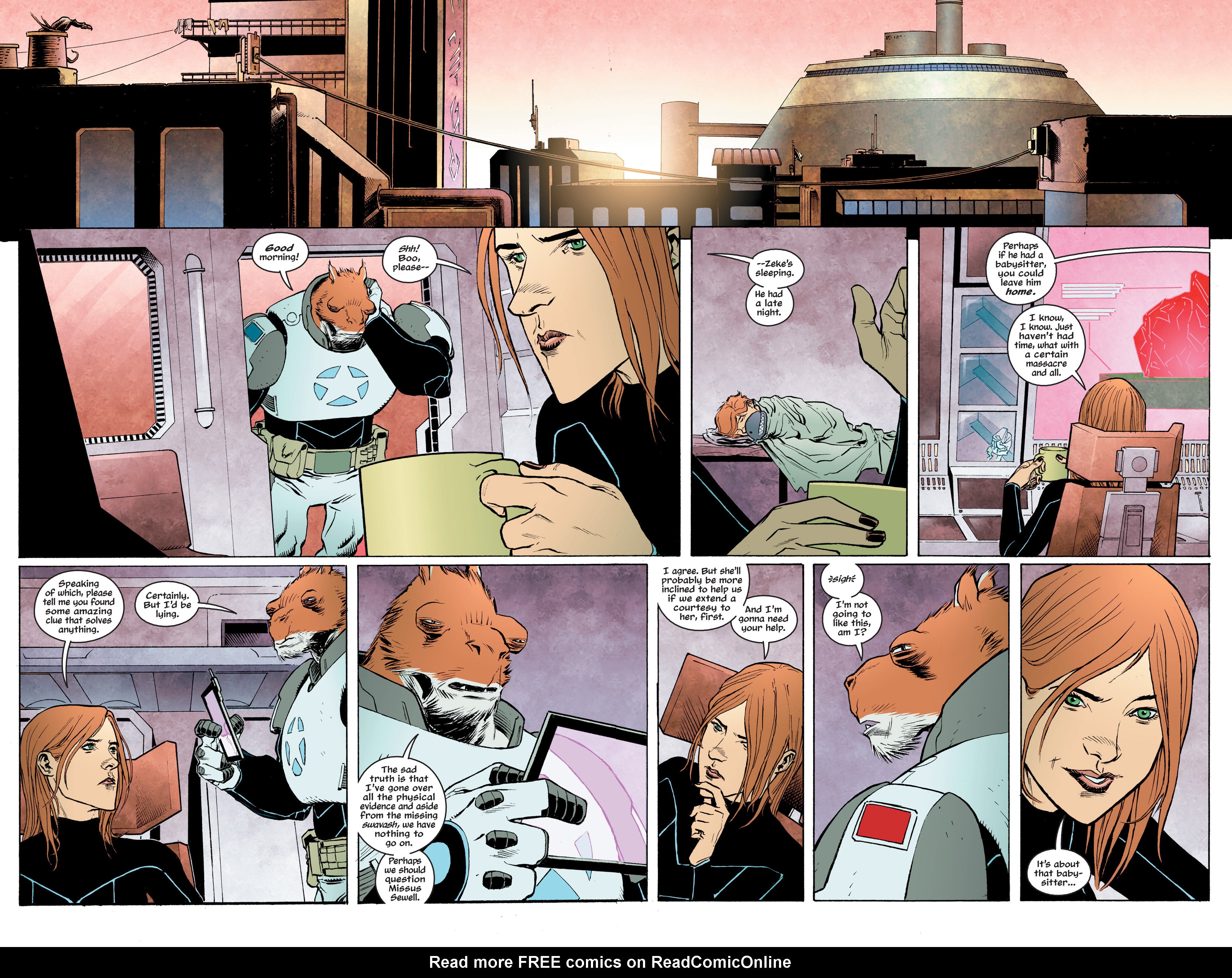 Read online Copperhead comic -  Issue #3 - 8