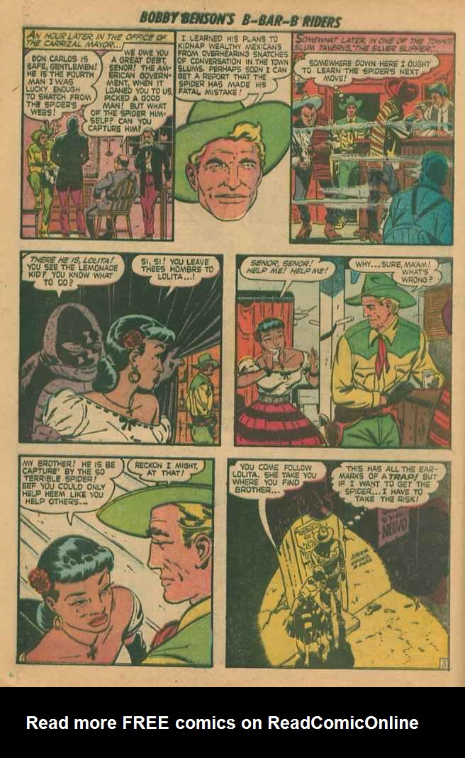 Read online Bobby Benson's B-Bar-B Riders comic -  Issue #4 - 20