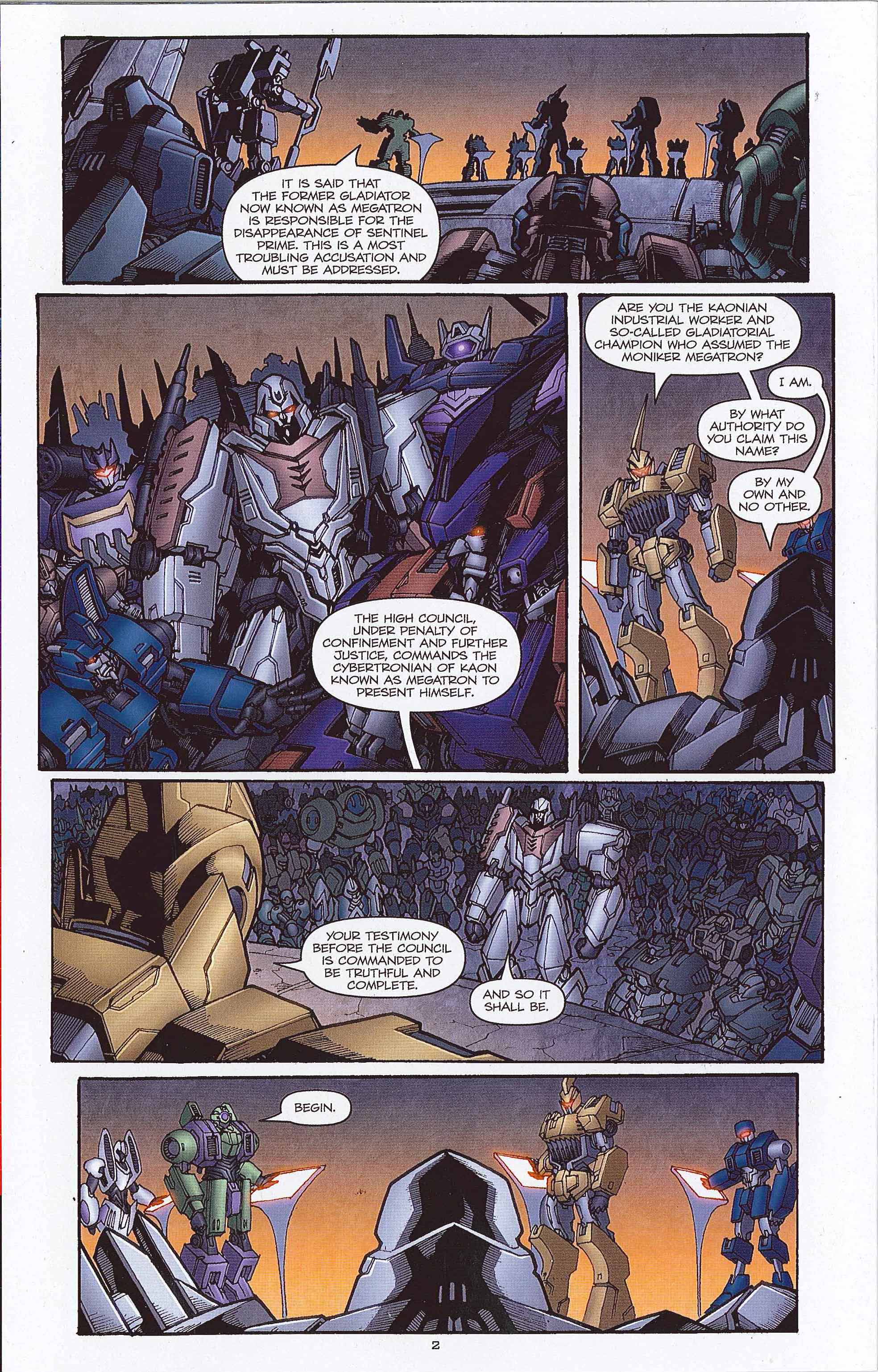 Read online The Transformers: War For Cybertron comic -  Issue # Full - 4