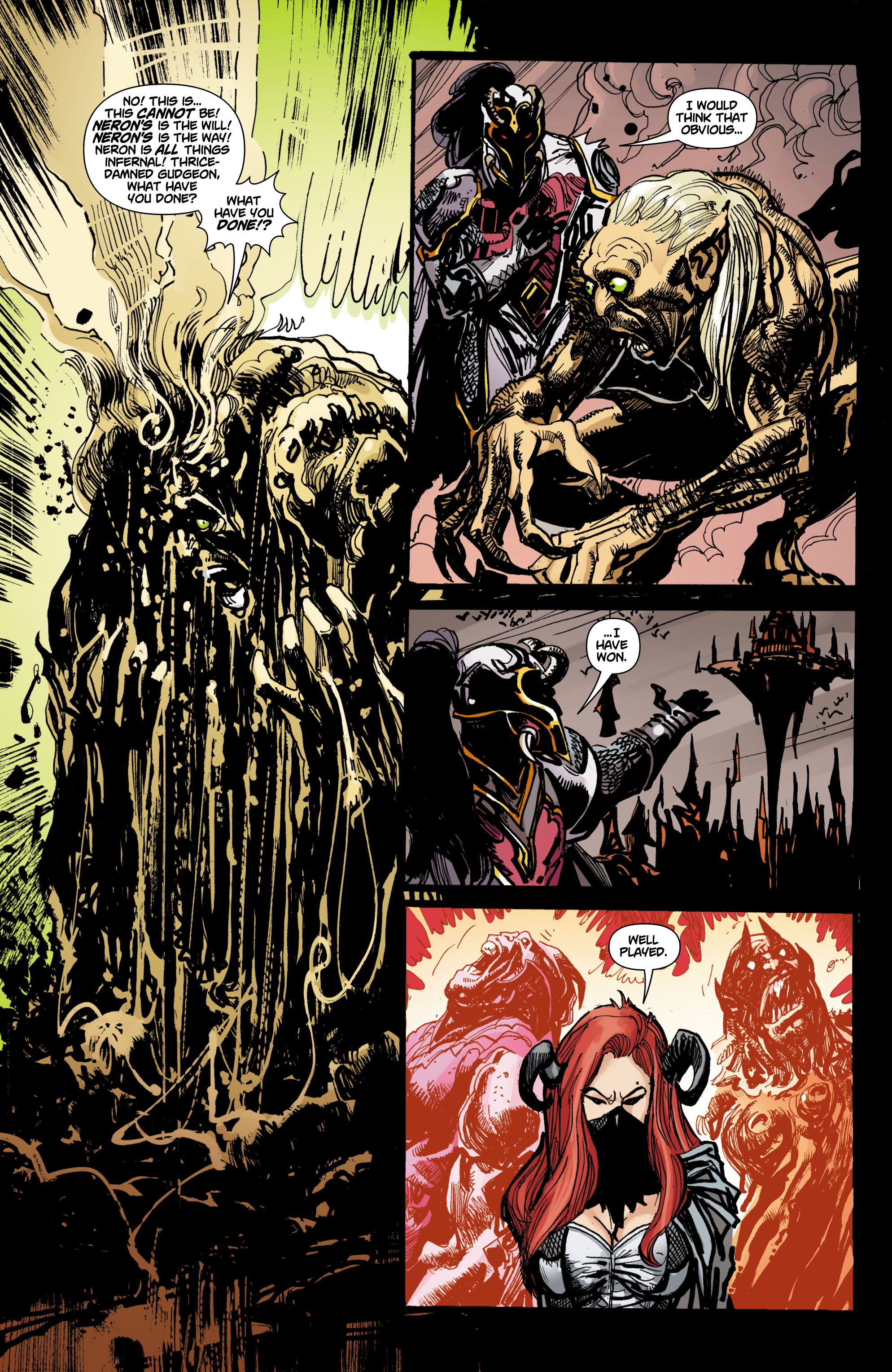 Read online Reign in Hell comic -  Issue #6 - 21