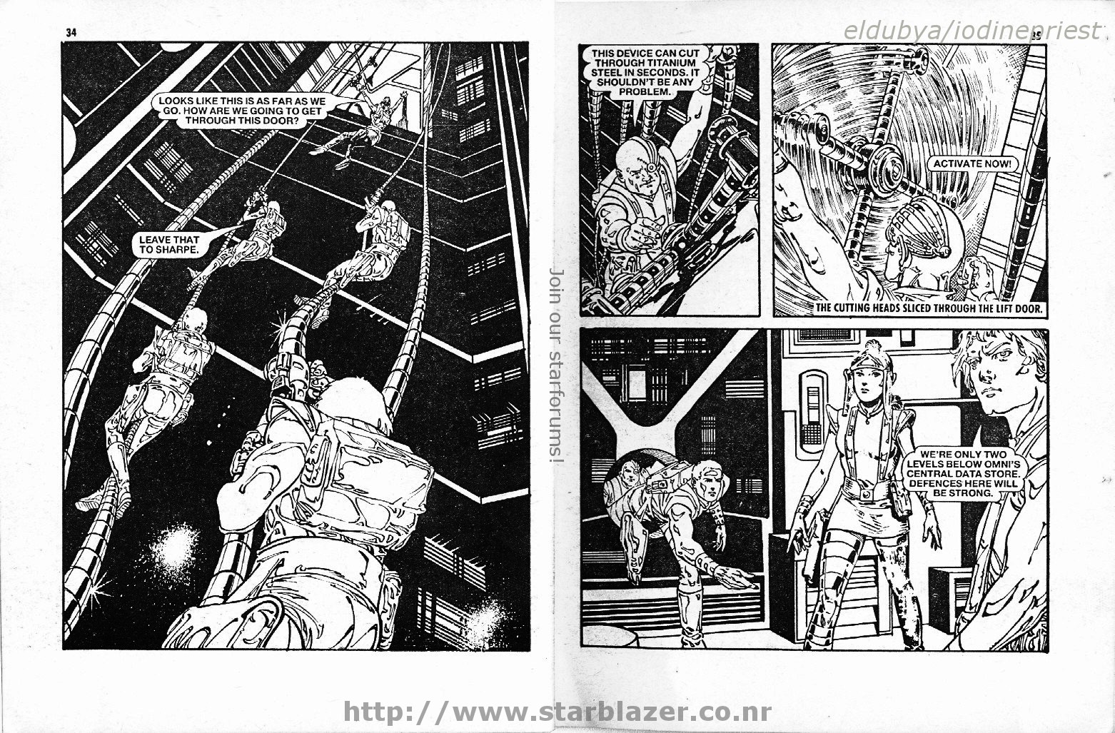 Read online Starblazer comic -  Issue #195 - 19