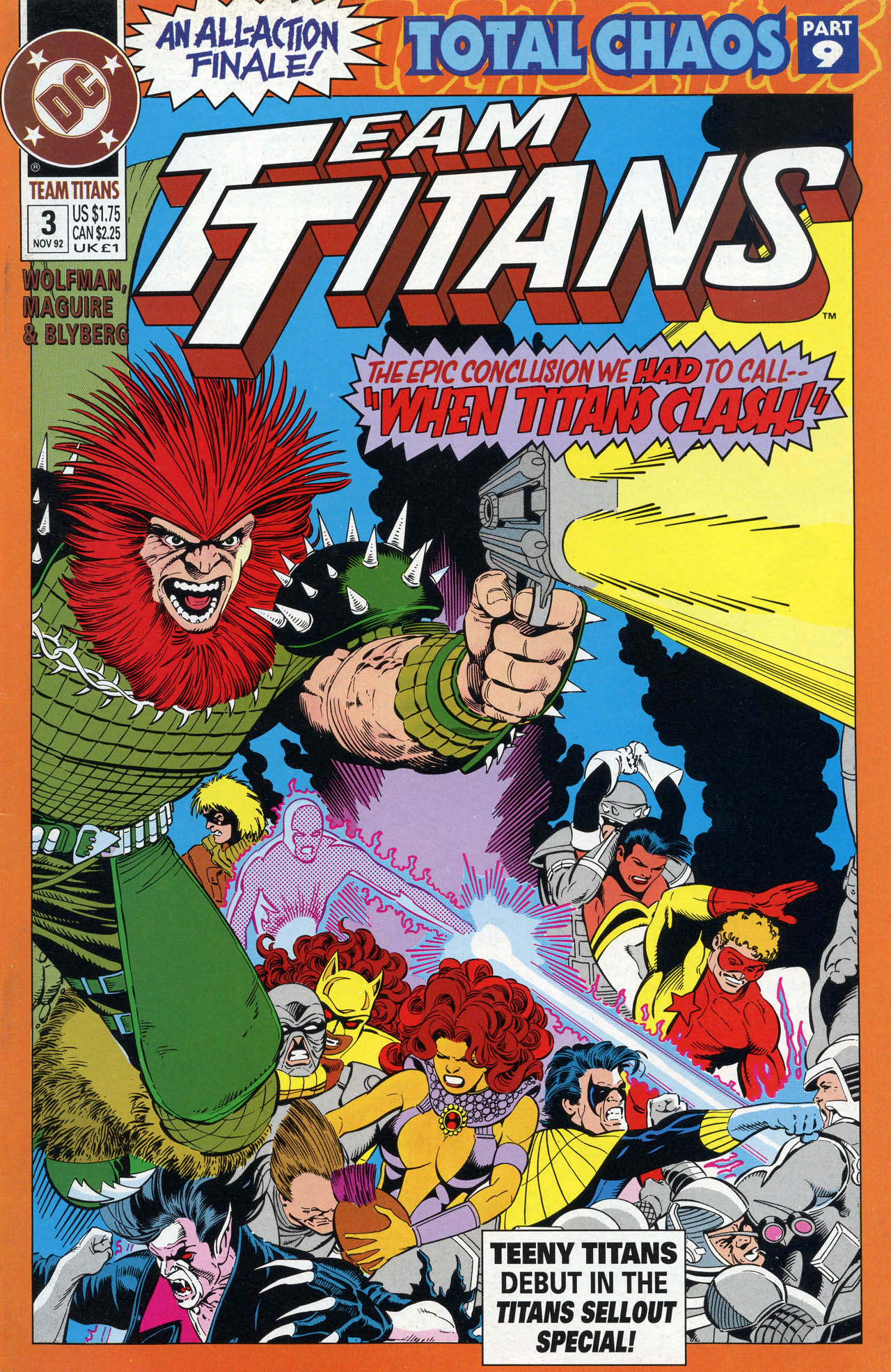 Read online Team Titans comic -  Issue #3 - 1