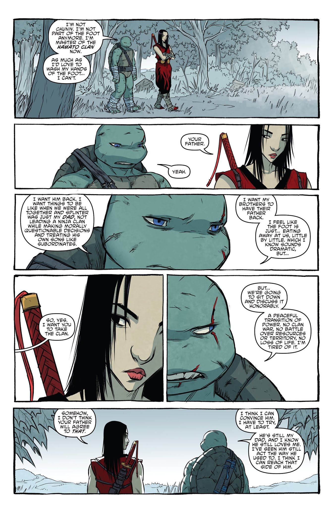 Read online Teenage Mutant Ninja Turtles: Macro-Series comic -  Issue #3 - 27