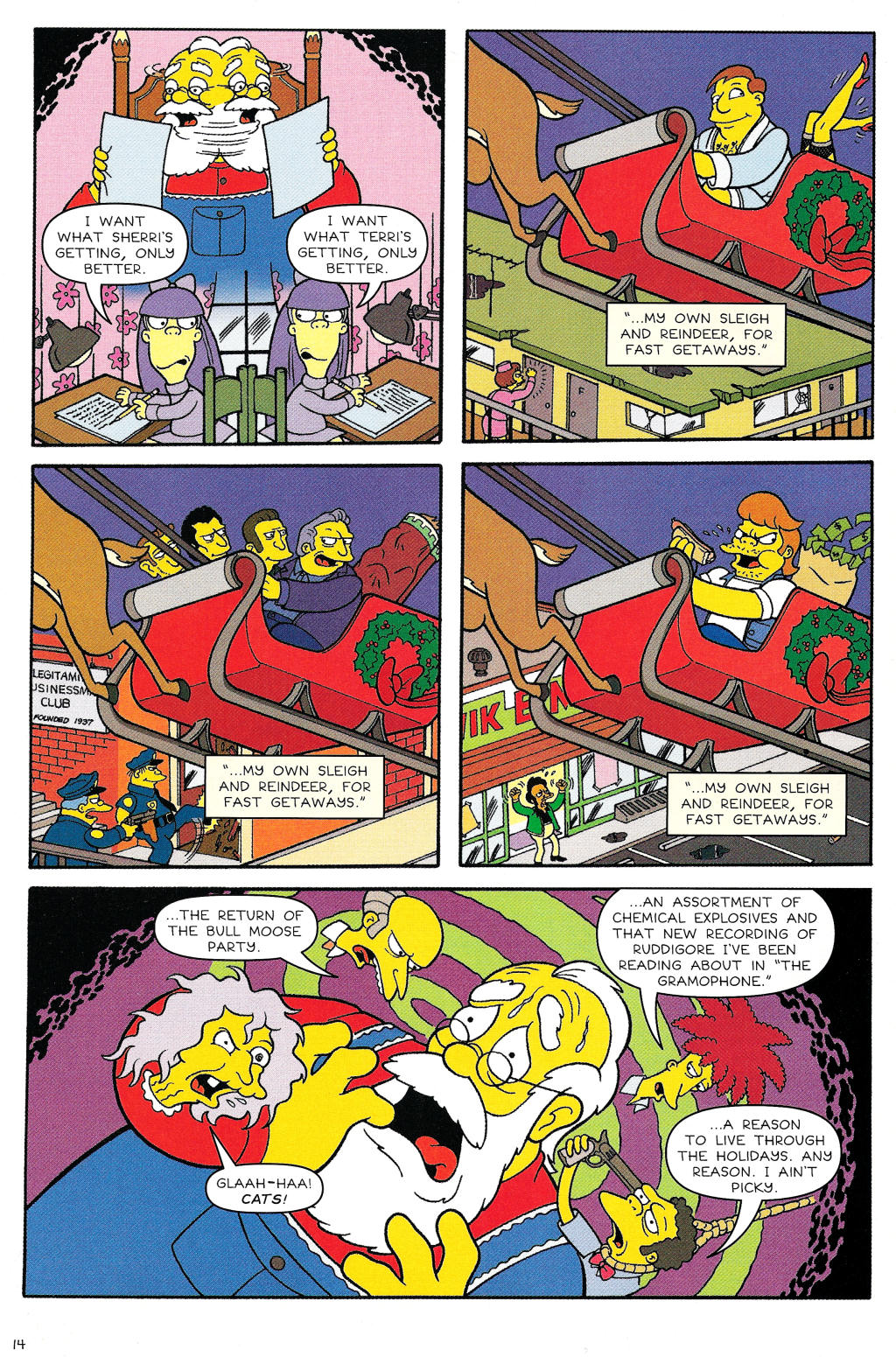 Read online The Simpsons Winter Wingding comic -  Issue #1 - 16