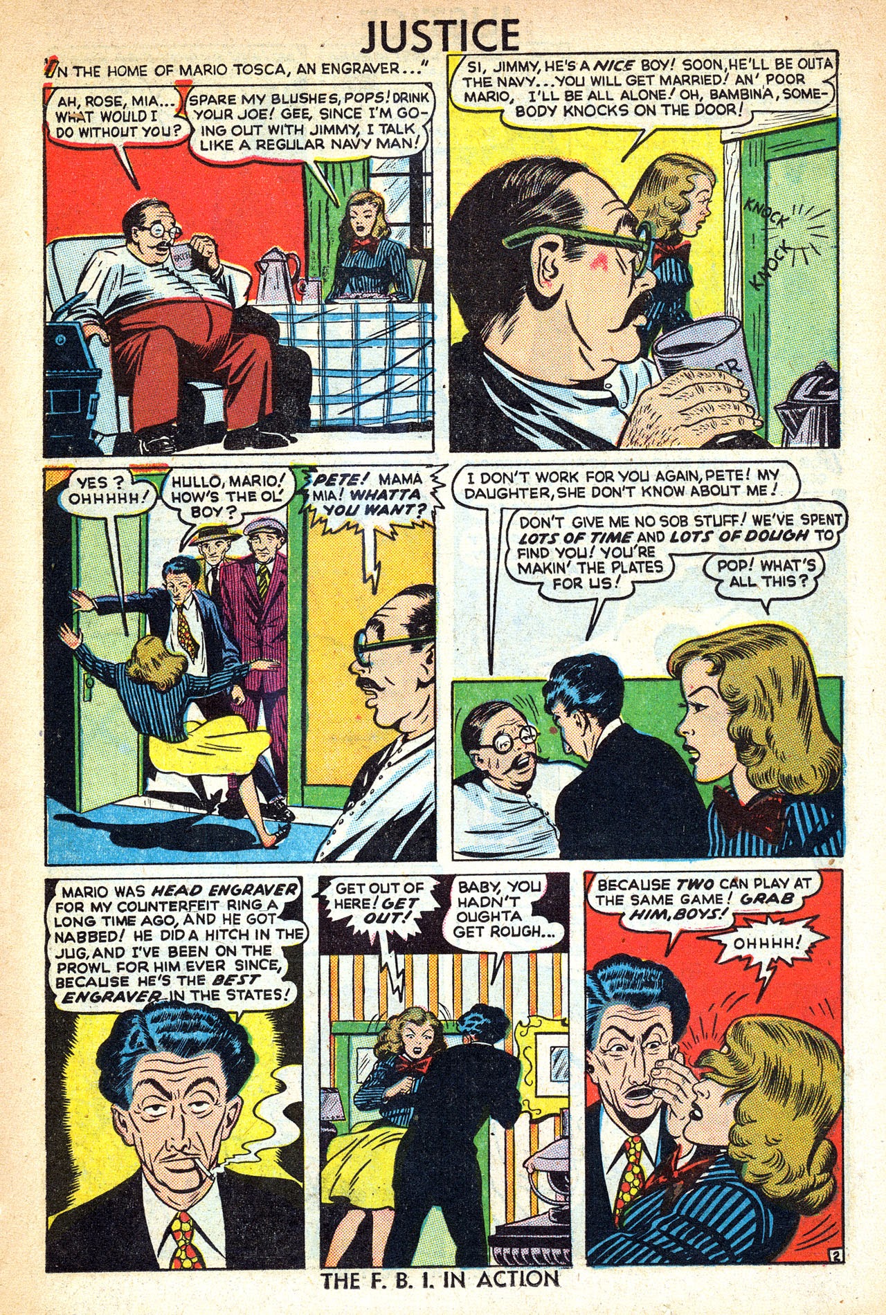Read online Justice Comics (1947) comic -  Issue #3 - 19