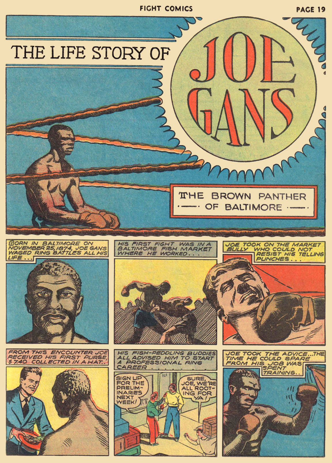 Read online Fight Comics comic -  Issue #12 - 21