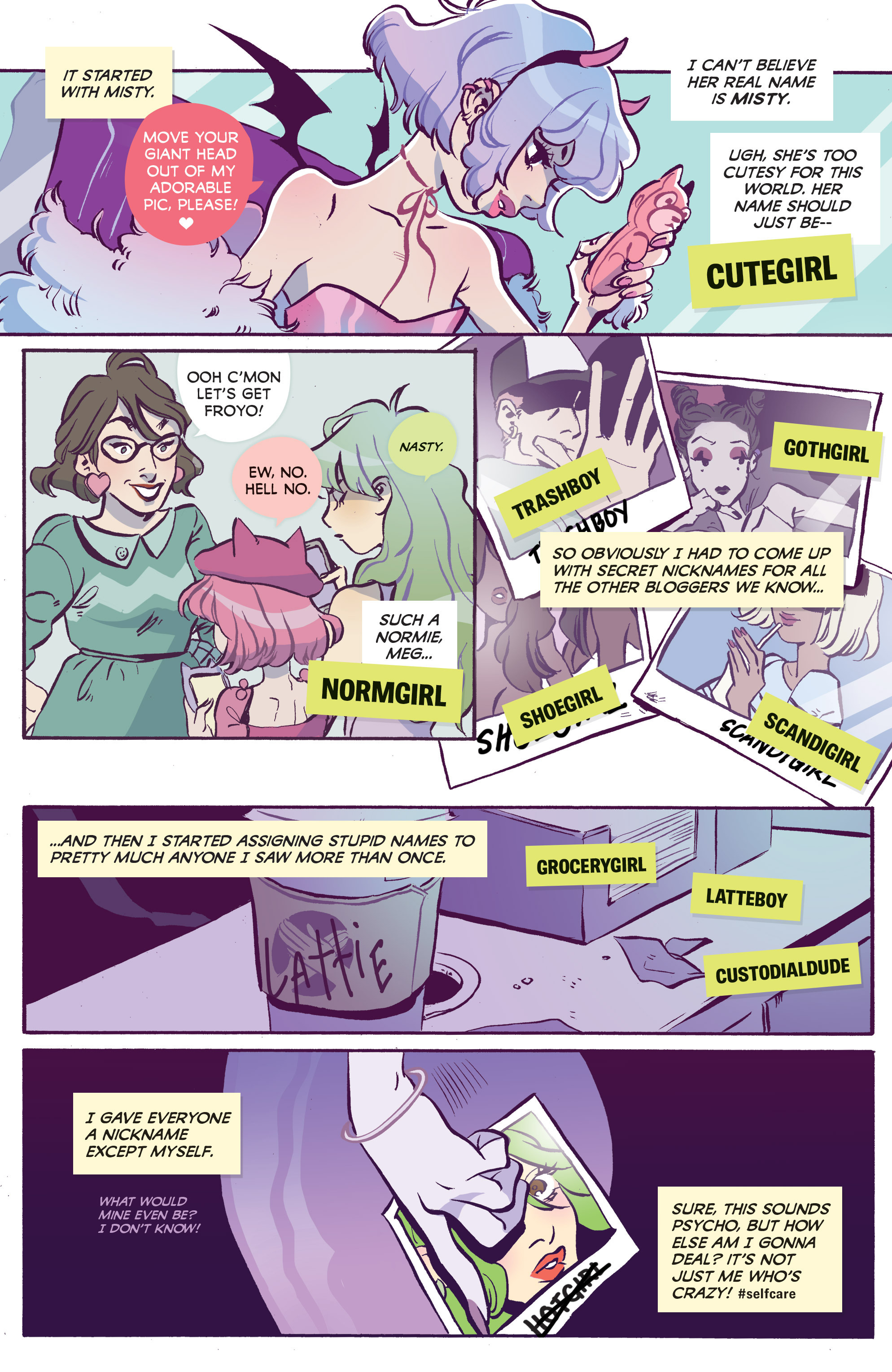 Read online Snotgirl comic -  Issue #1 - 12