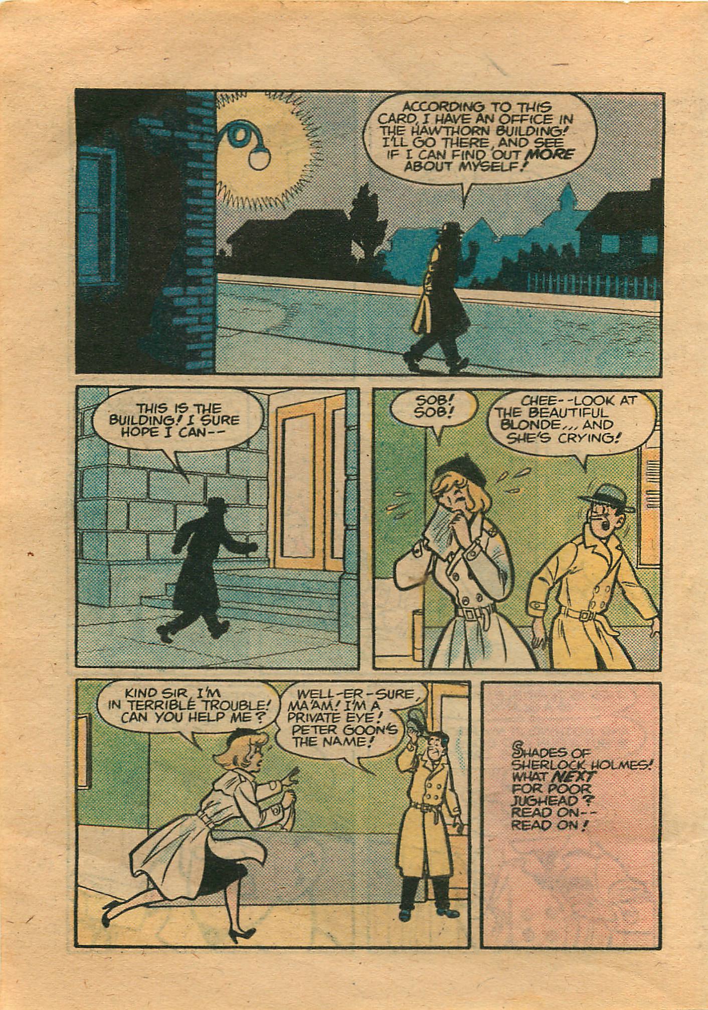 Read online Jughead Jones Comics Digest comic -  Issue #16 - 110