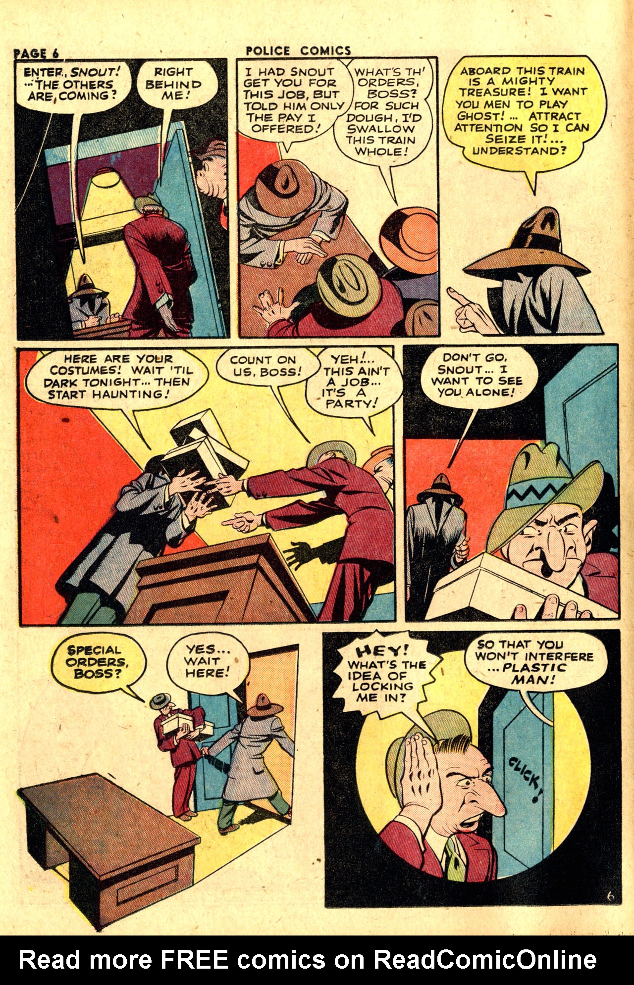 Read online Police Comics comic -  Issue #23 - 8