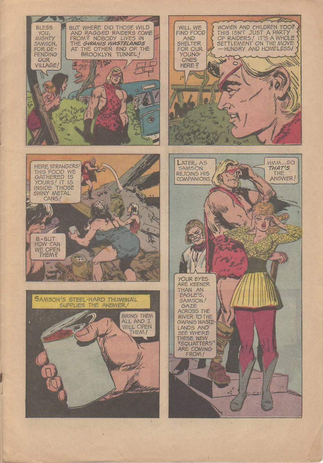 Read online Mighty Samson (1964) comic -  Issue #10 - 5