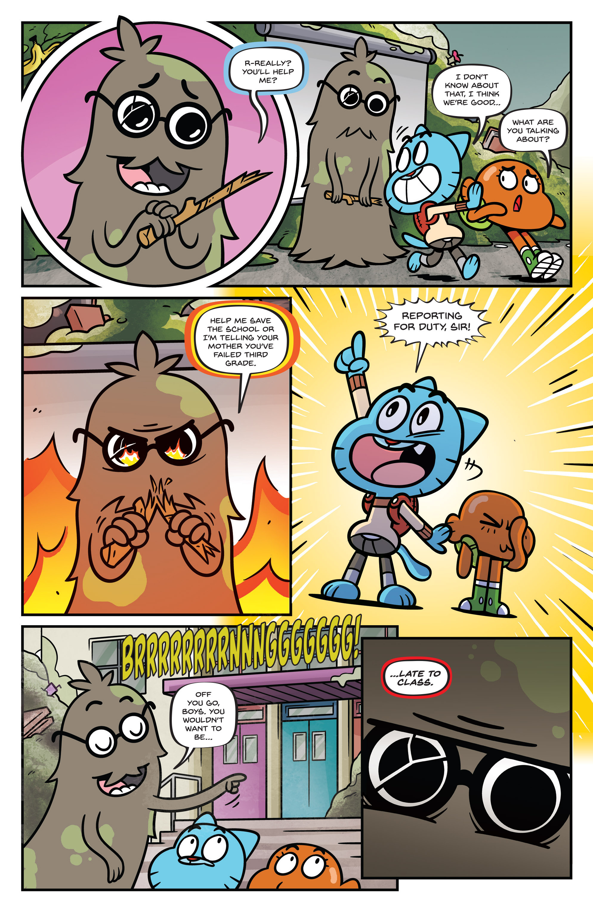 Read online The Amazing World of Gumball 2015 Special comic -  Issue # Full - 14