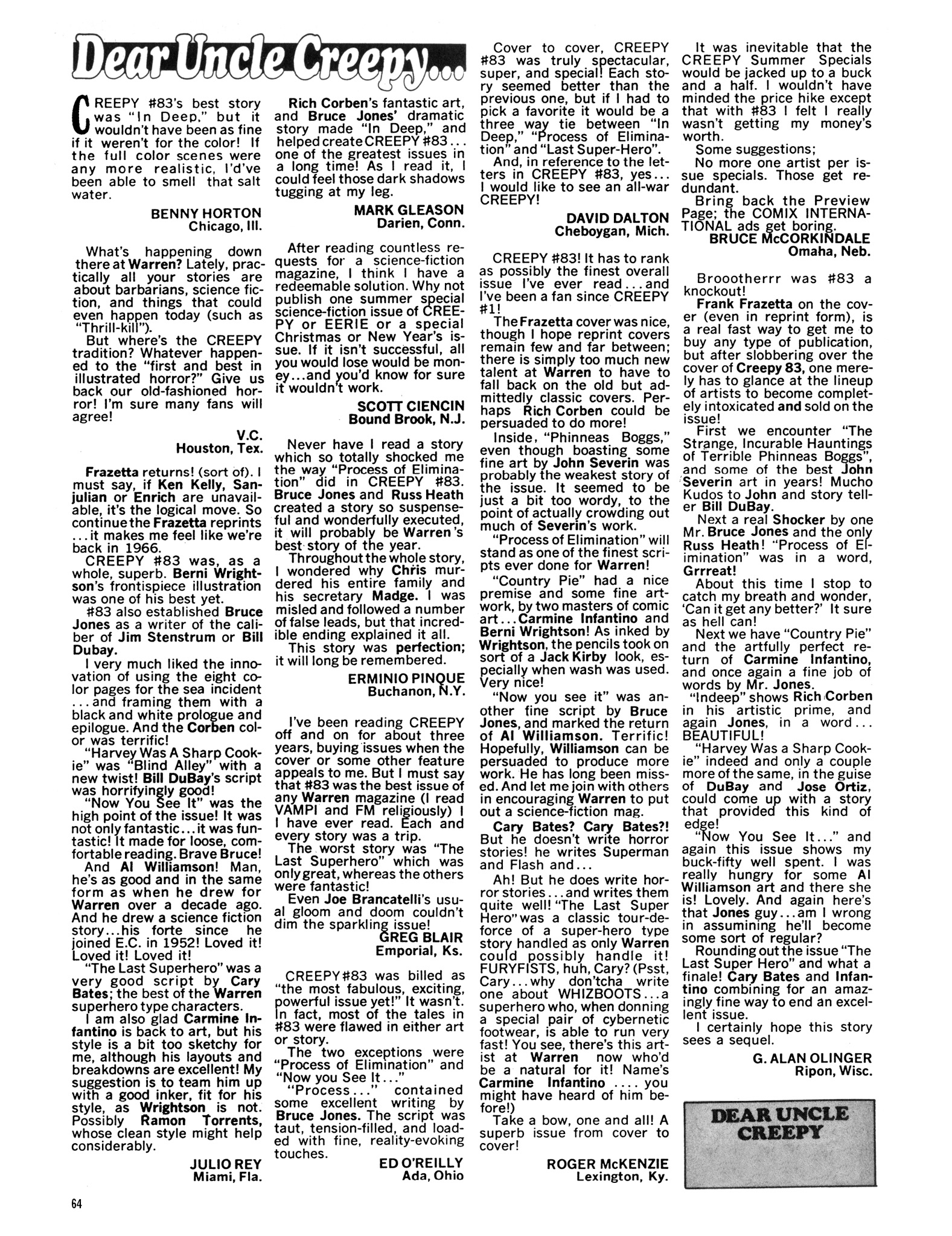 Read online Creepy Archives comic -  Issue # TPB 18 (Part 1) - 65